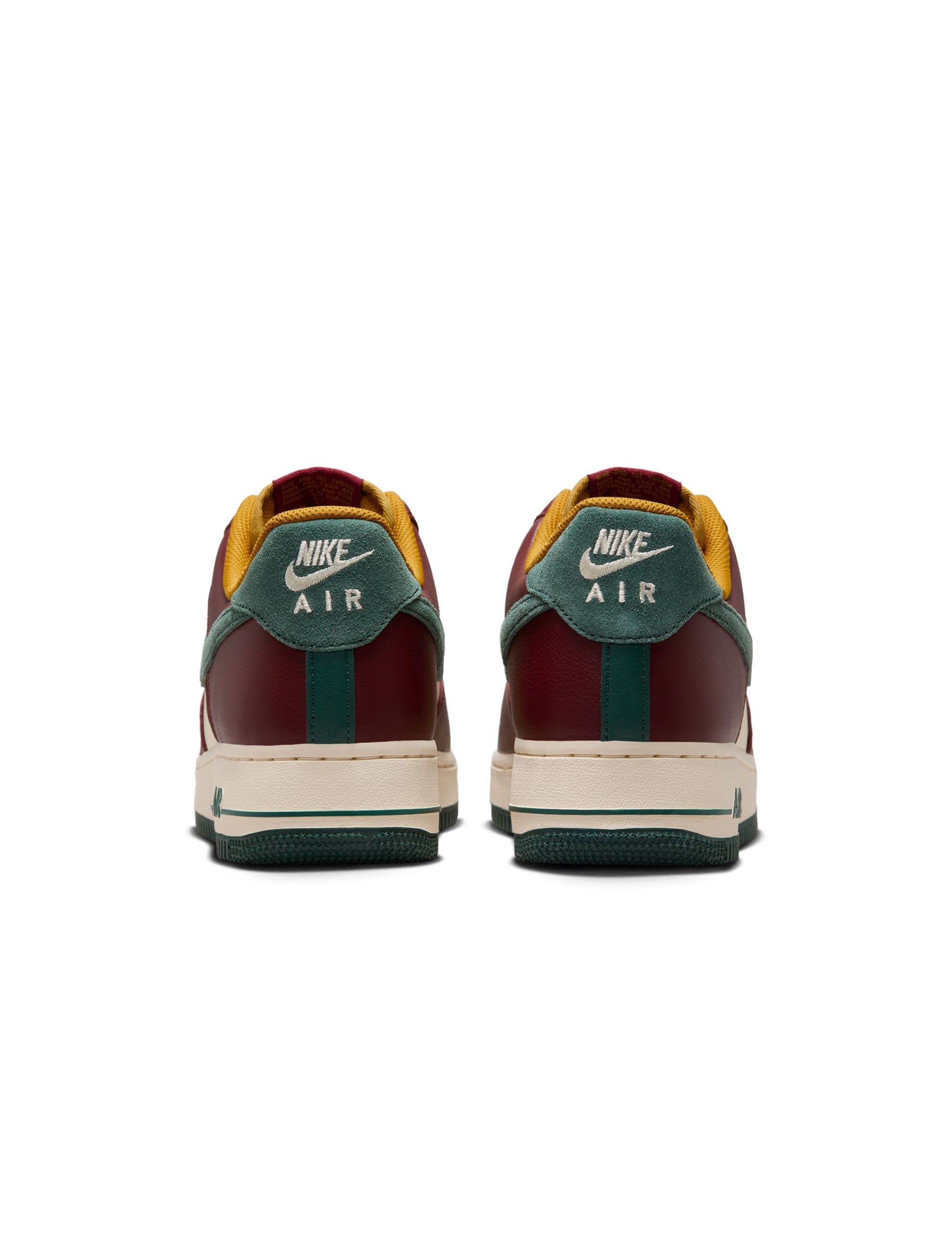 Nike Mens Air Force 1 Low - Team Red/Green by Denim Exchange