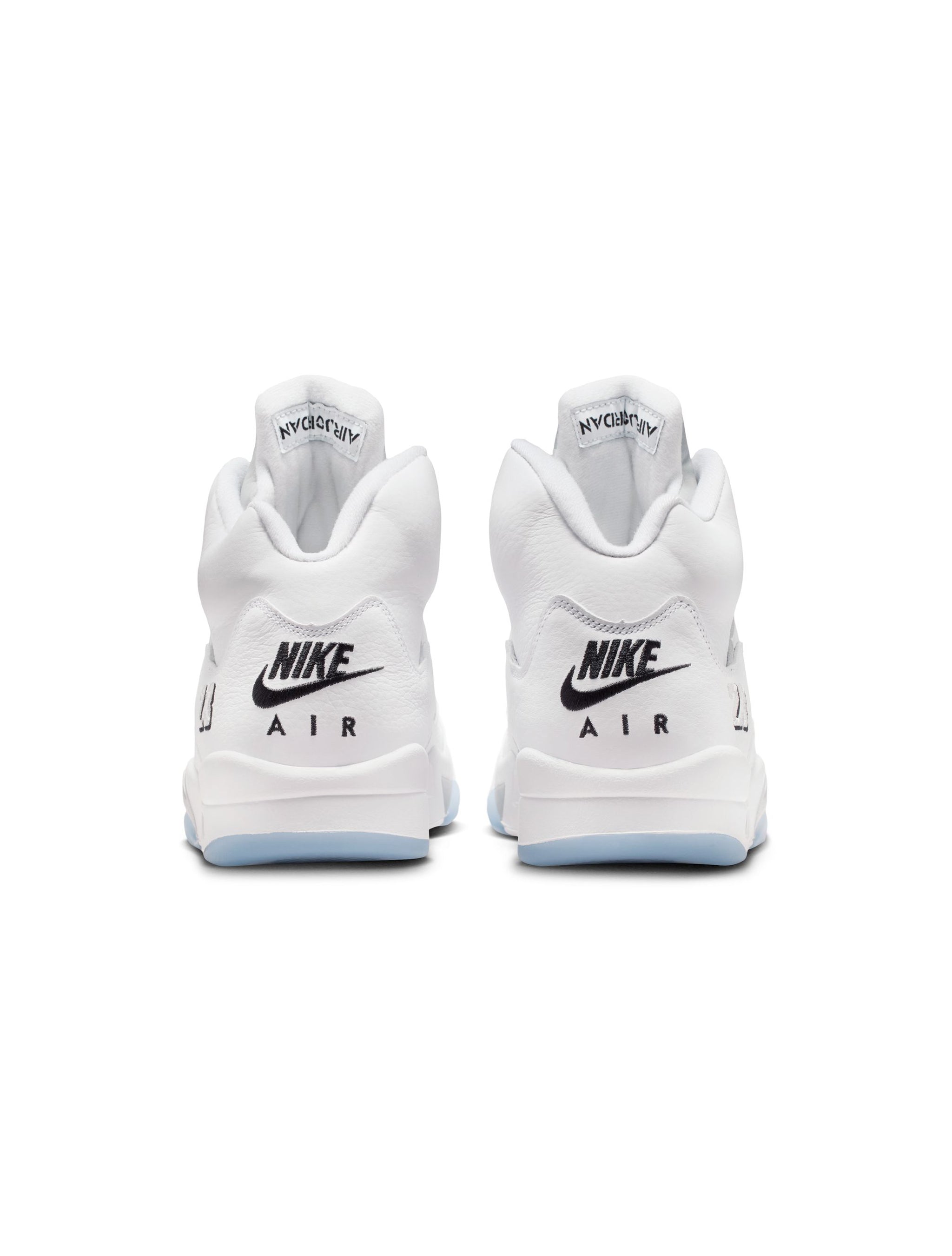 Air Jordan Mens 5 Retro - White Metallic by Denim Exchange