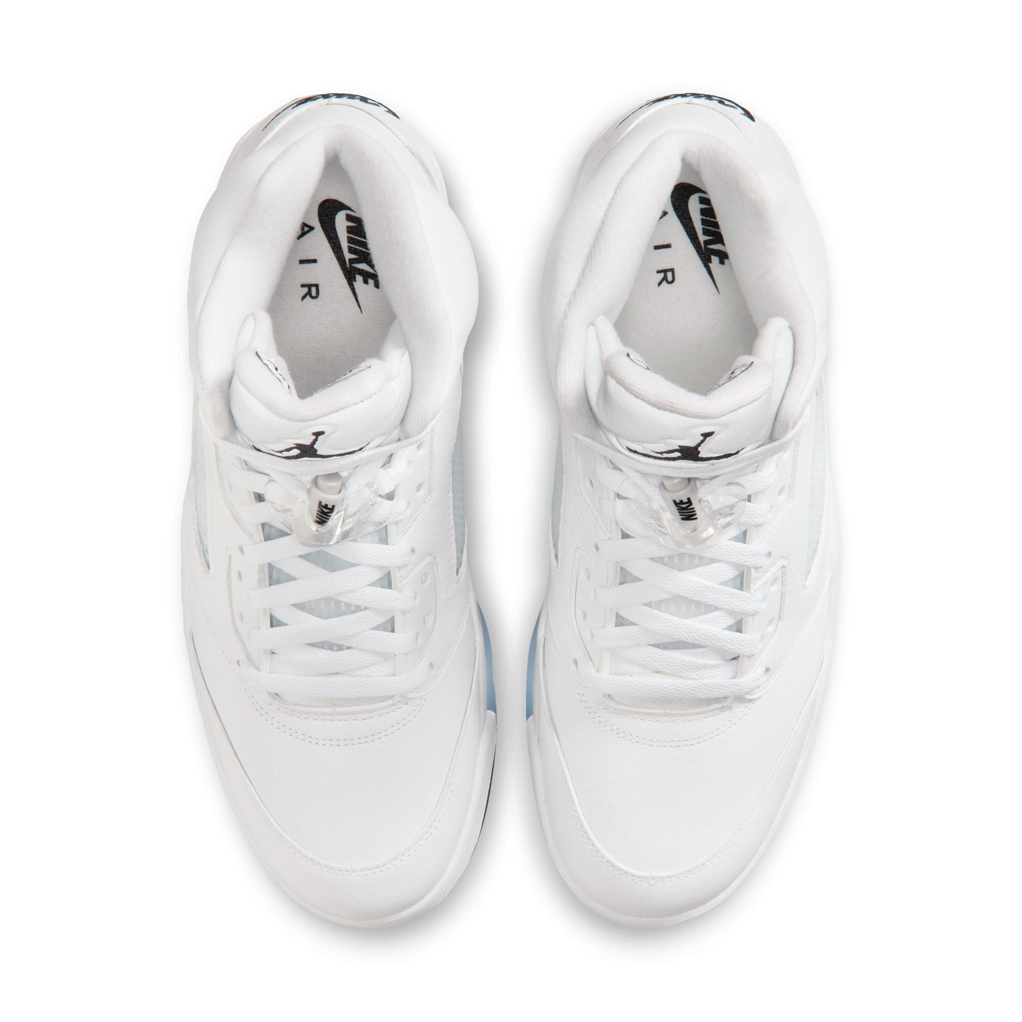 Air Jordan Mens 5 Retro - White Metallic by Denim Exchange