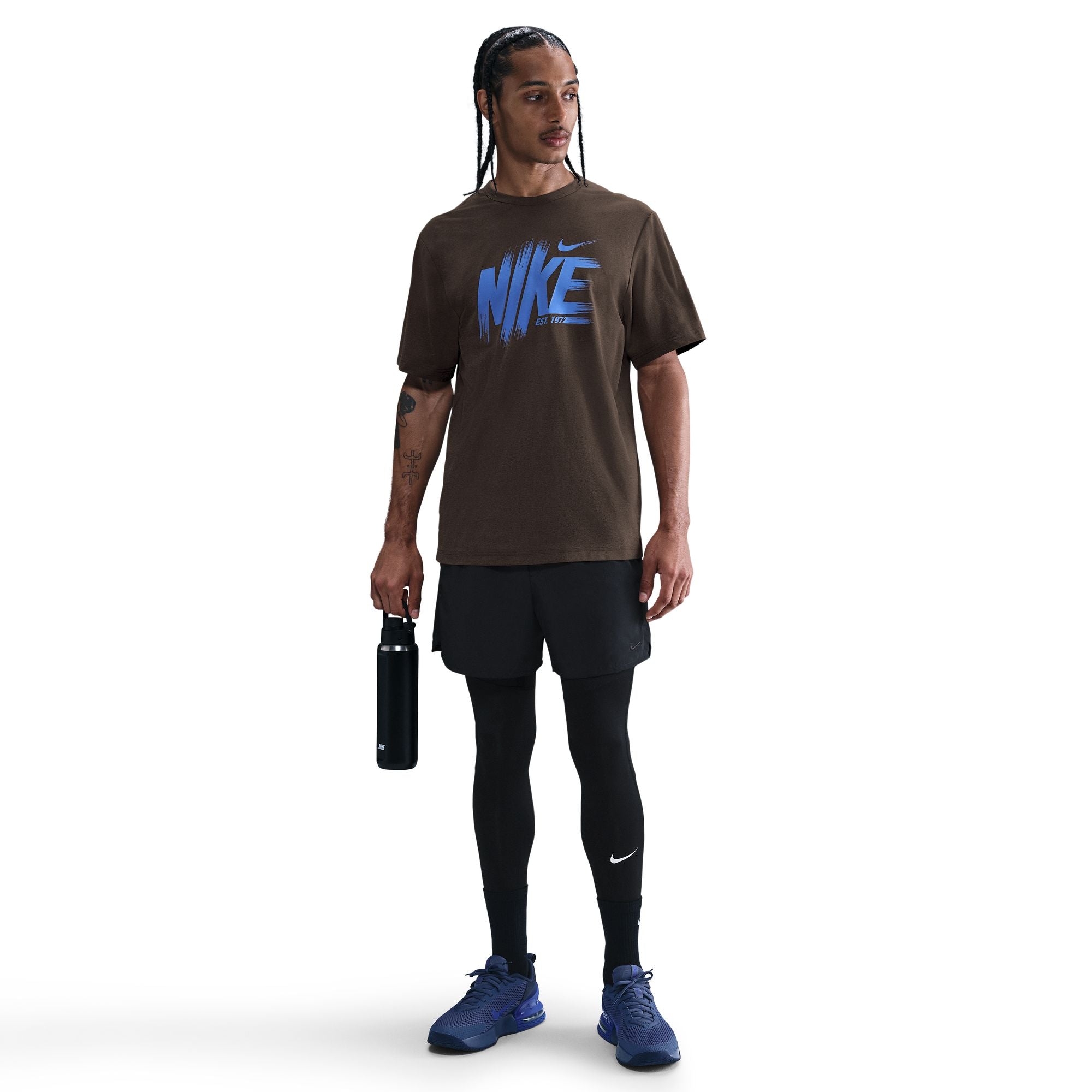 Nike Mens Hyverse Tee - Baroque Brown by Denim Exchange