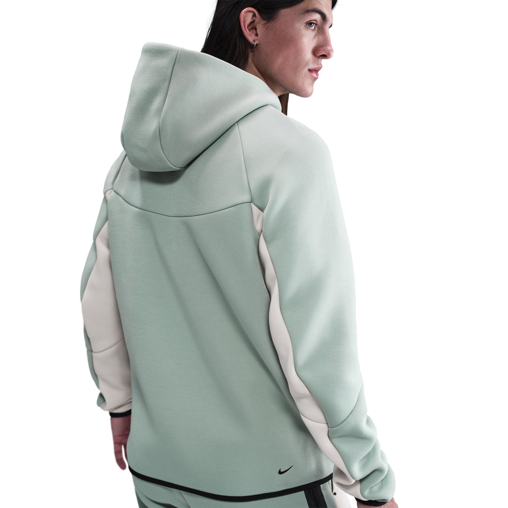 Nike Mens Tech Fleece Hoodie - Dusty Sage by Denim Exchange