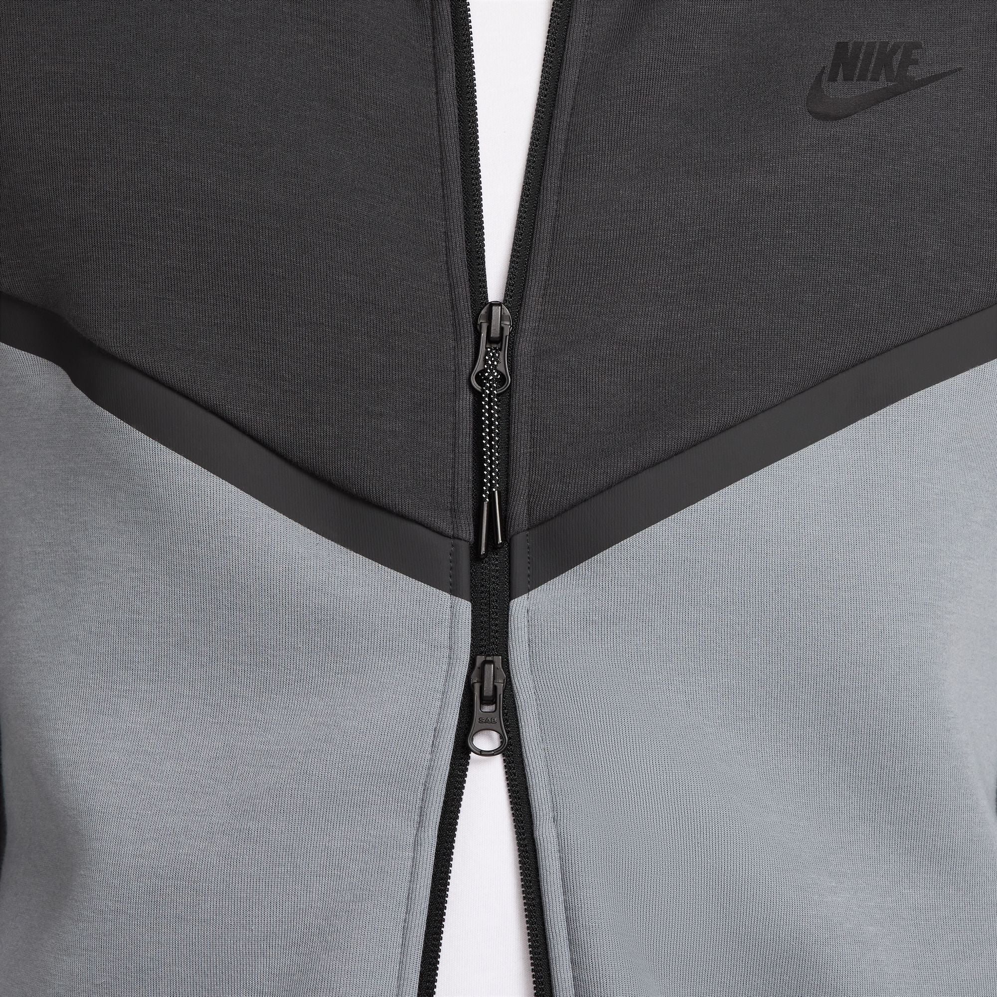 Nike Mens Tech Fleece Hoodie - Anthracite/Cool Grey by Denim Exchange