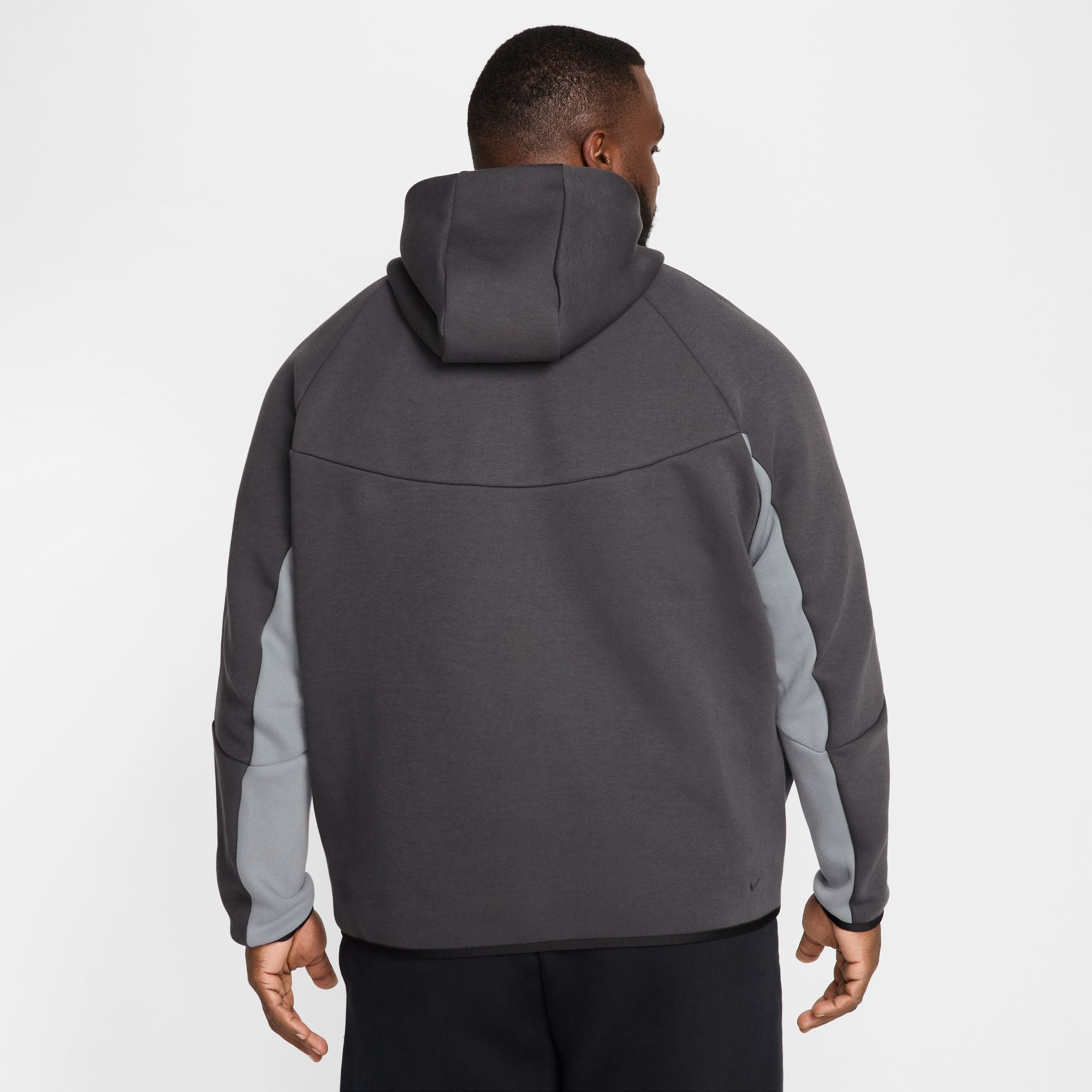 Nike Mens Tech Fleece Hoodie - Anthracite/Cool Grey by Denim Exchange
