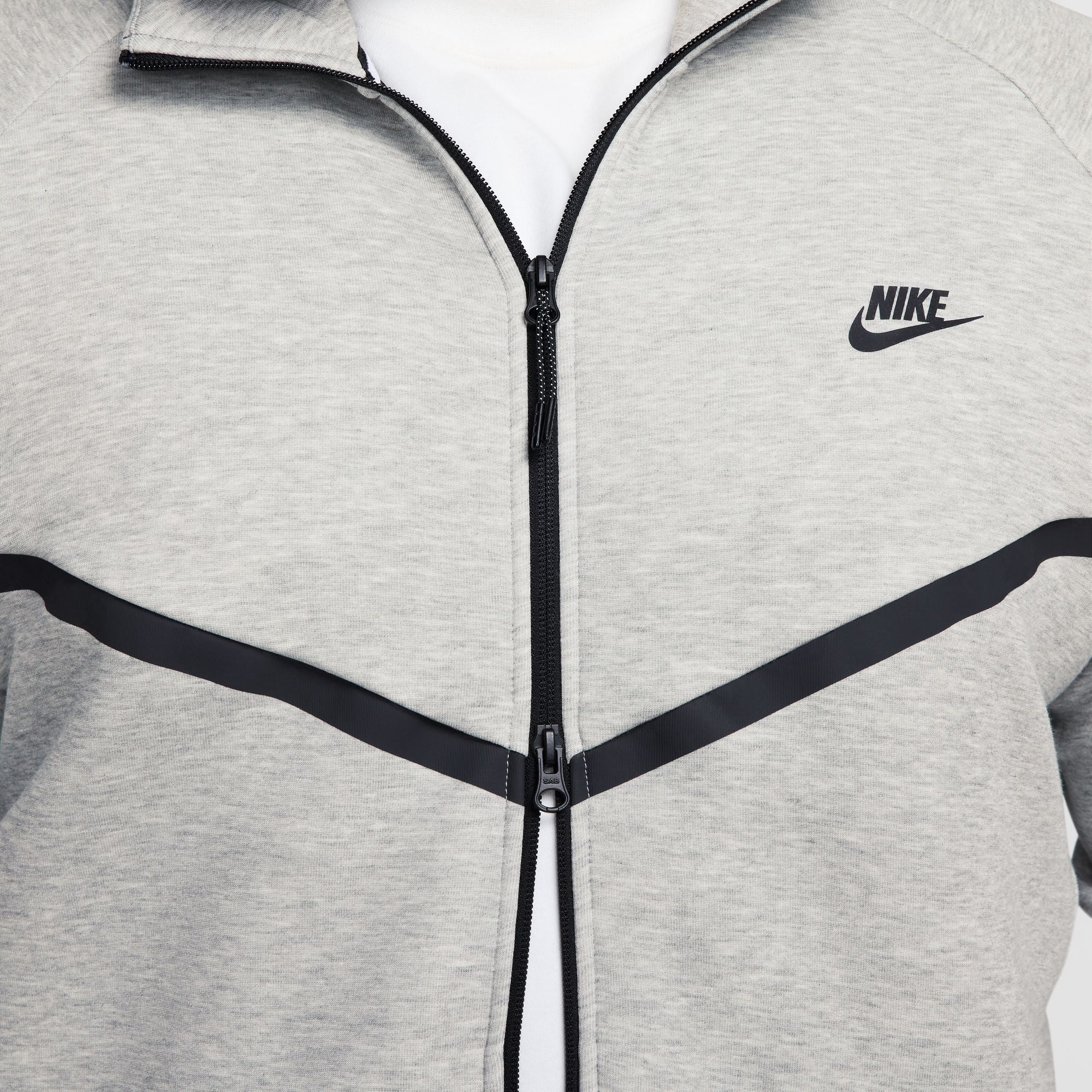 Nike Mens Tech Fleece Hoodie - Heather Grey by Denim Exchange