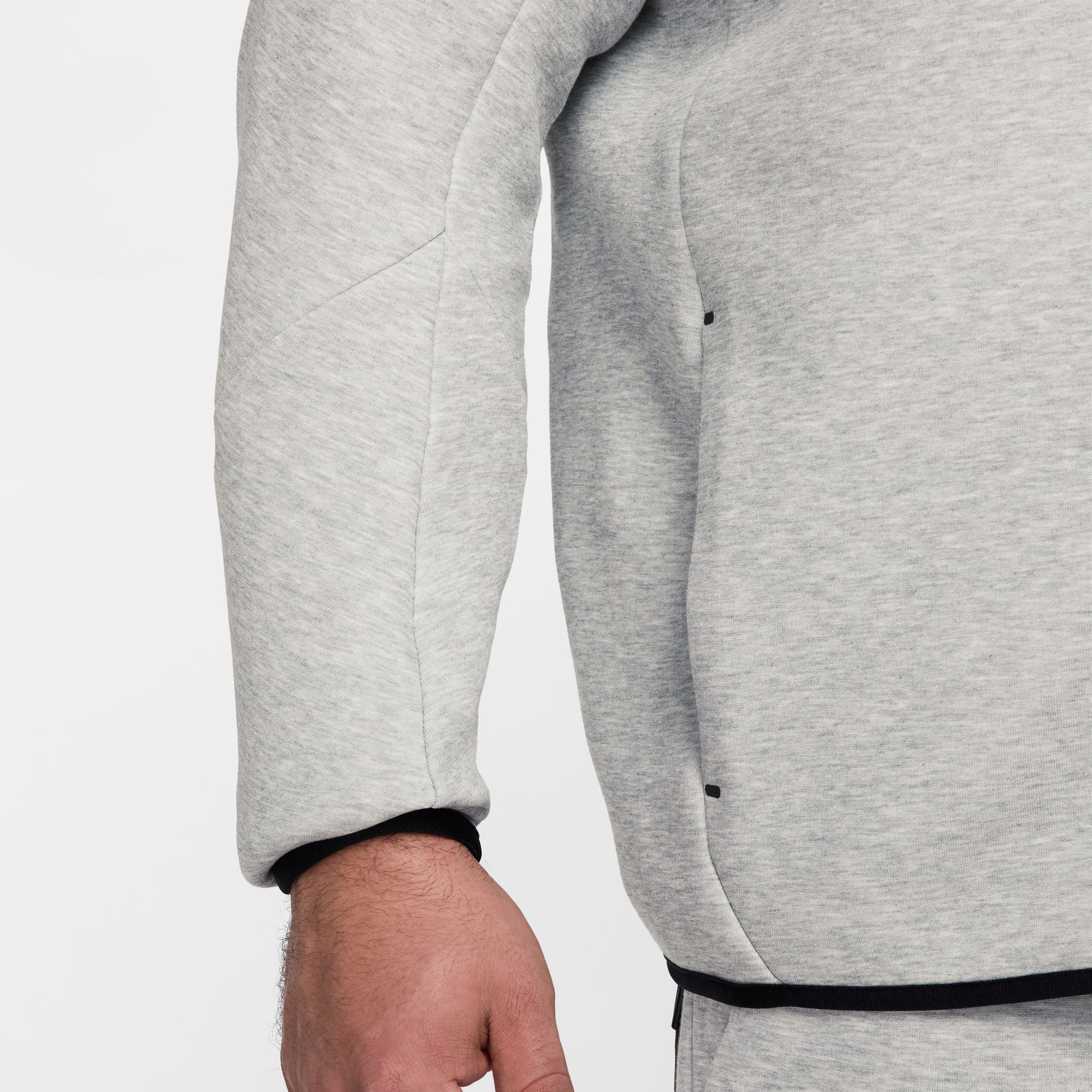 Nike Mens Tech Fleece Hoodie - Heather Grey by Denim Exchange