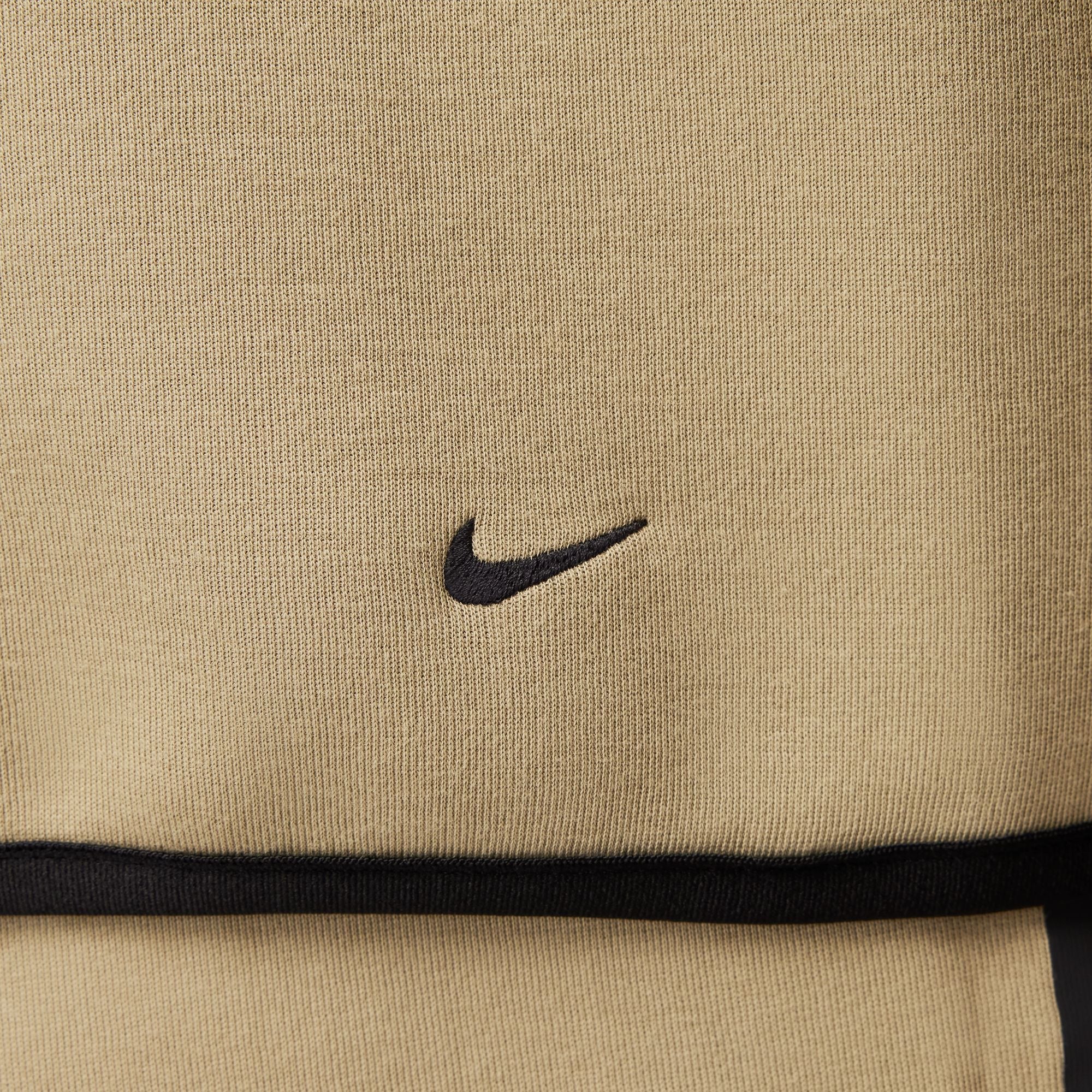 Nike Mens Tech Full Zip Windrunner Hoodie - Neutral Olive/Black by Denim Exchange