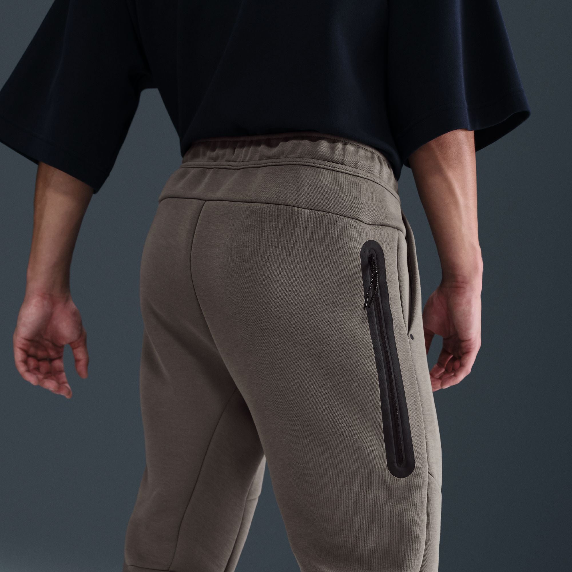 Nike Mens Tech Fleece Joggers - Cave Stone by Denim Exchange