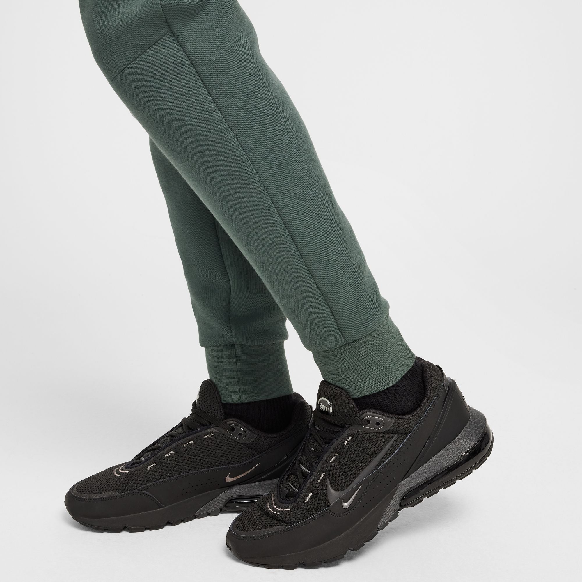 Nike Mens Tech Fleece Joggers - Green/Black by Denim Exchange