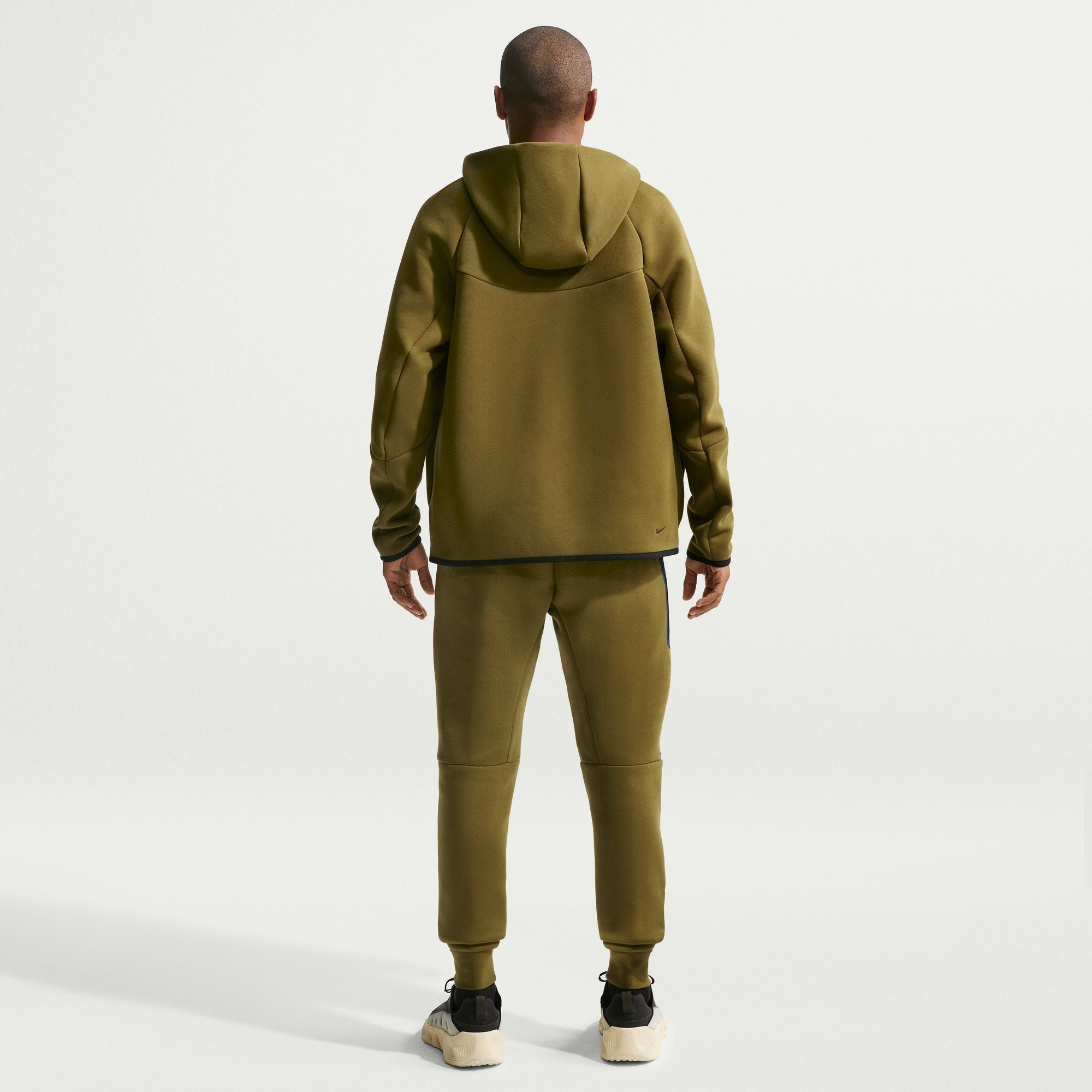 Nike Mens Tech Fleece Joggers - Olive Flak by Denim Exchange