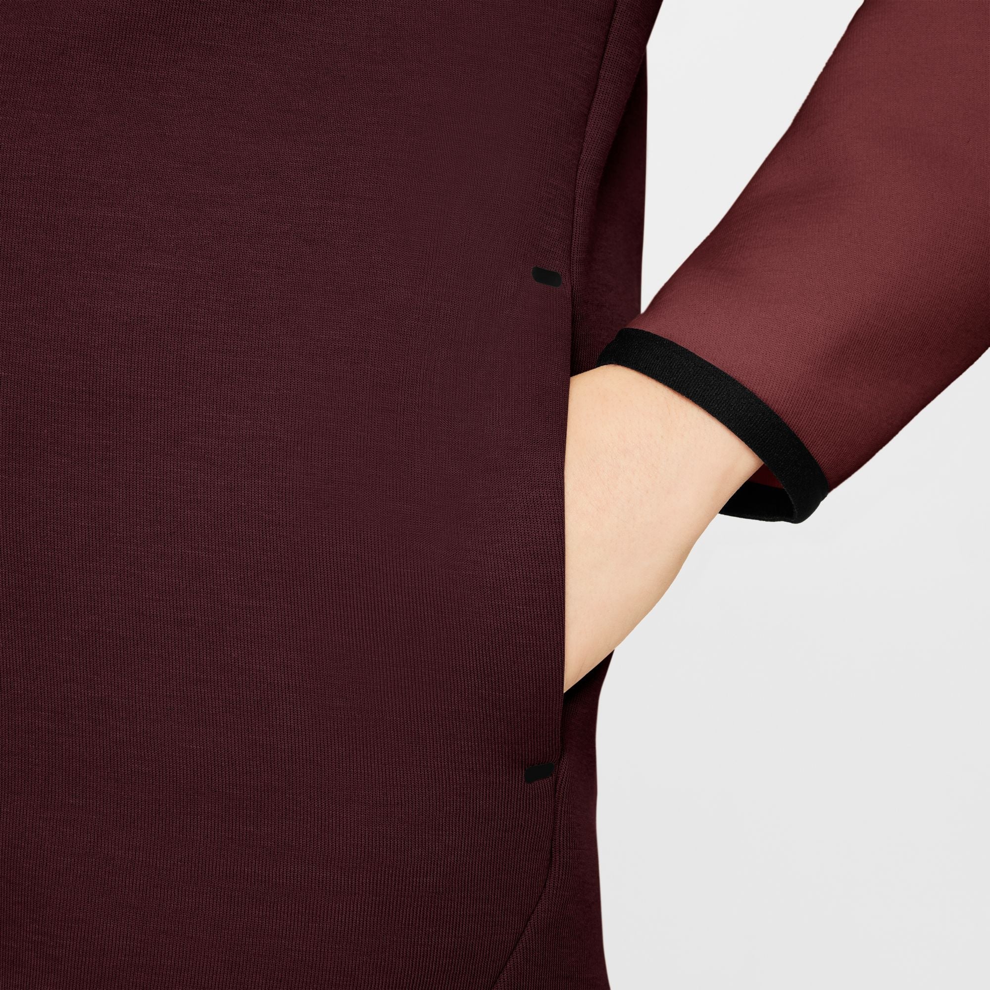 Nike Big Kids Sportswear Tech Fleece Hoodie - Burgundy Crush by Denim Exchange