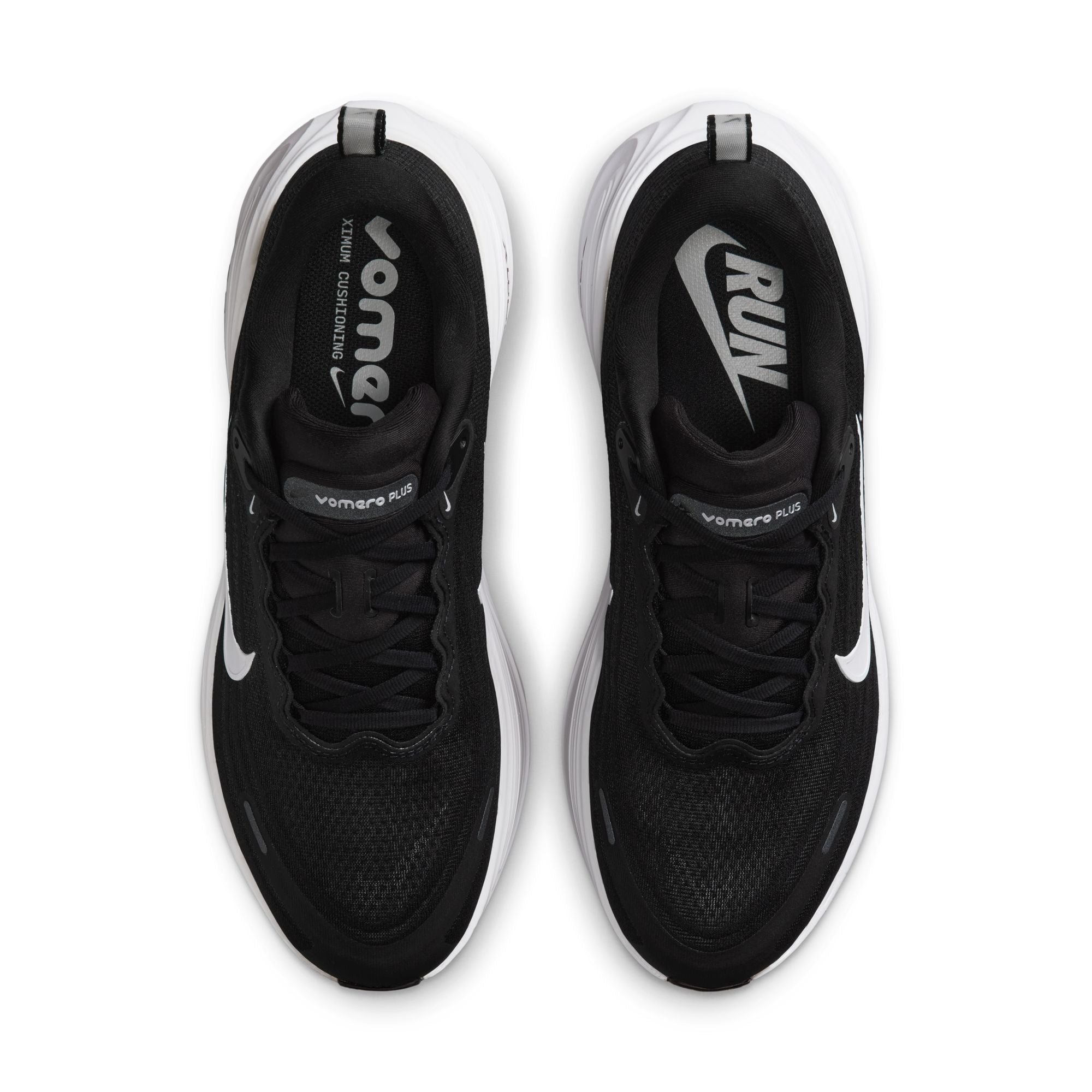 Nike Mens Vomero Plus - Black/White by Denim Exchange
