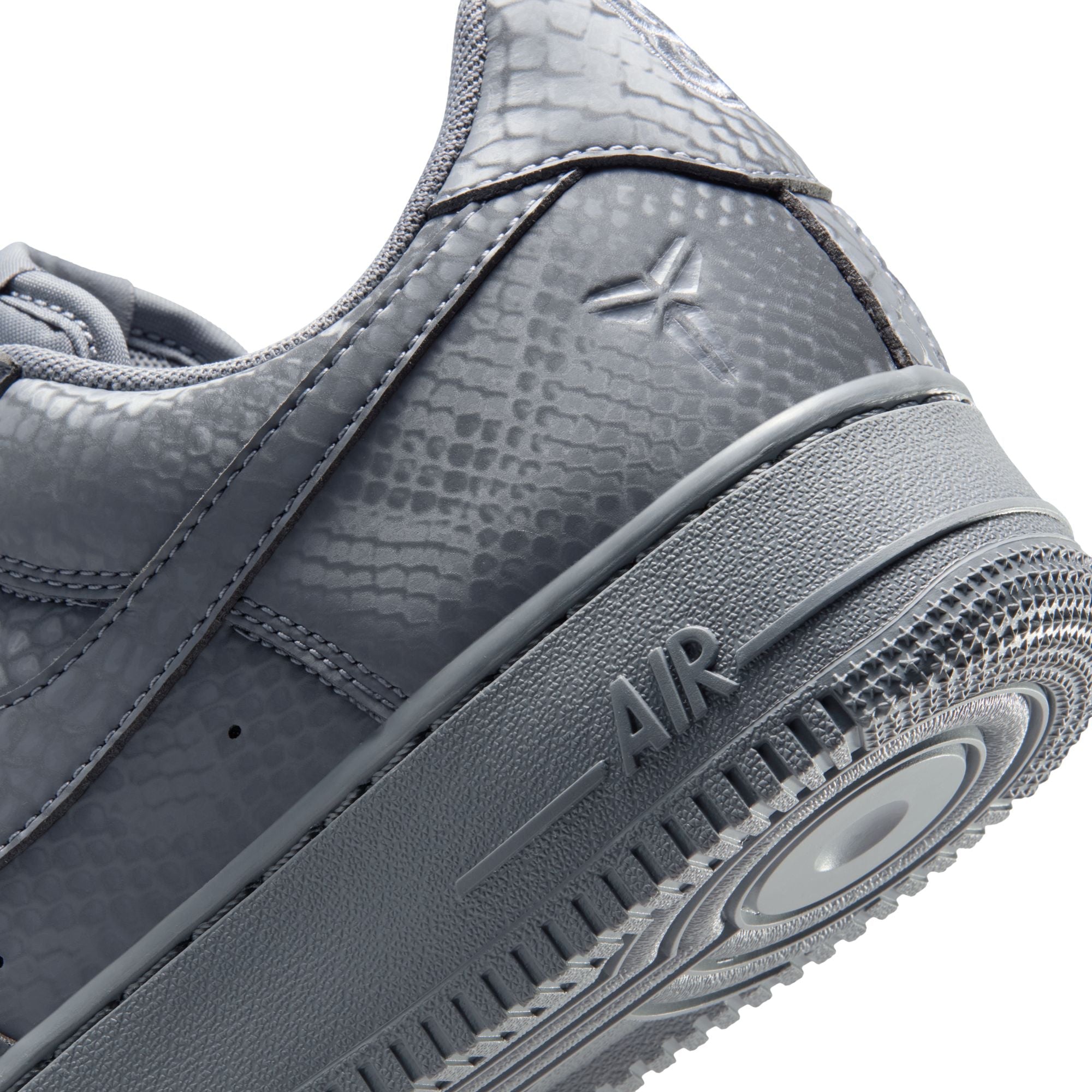 Nike Mens Kobe Air Force 1 Low - Wolf Grey by Denim Exchange