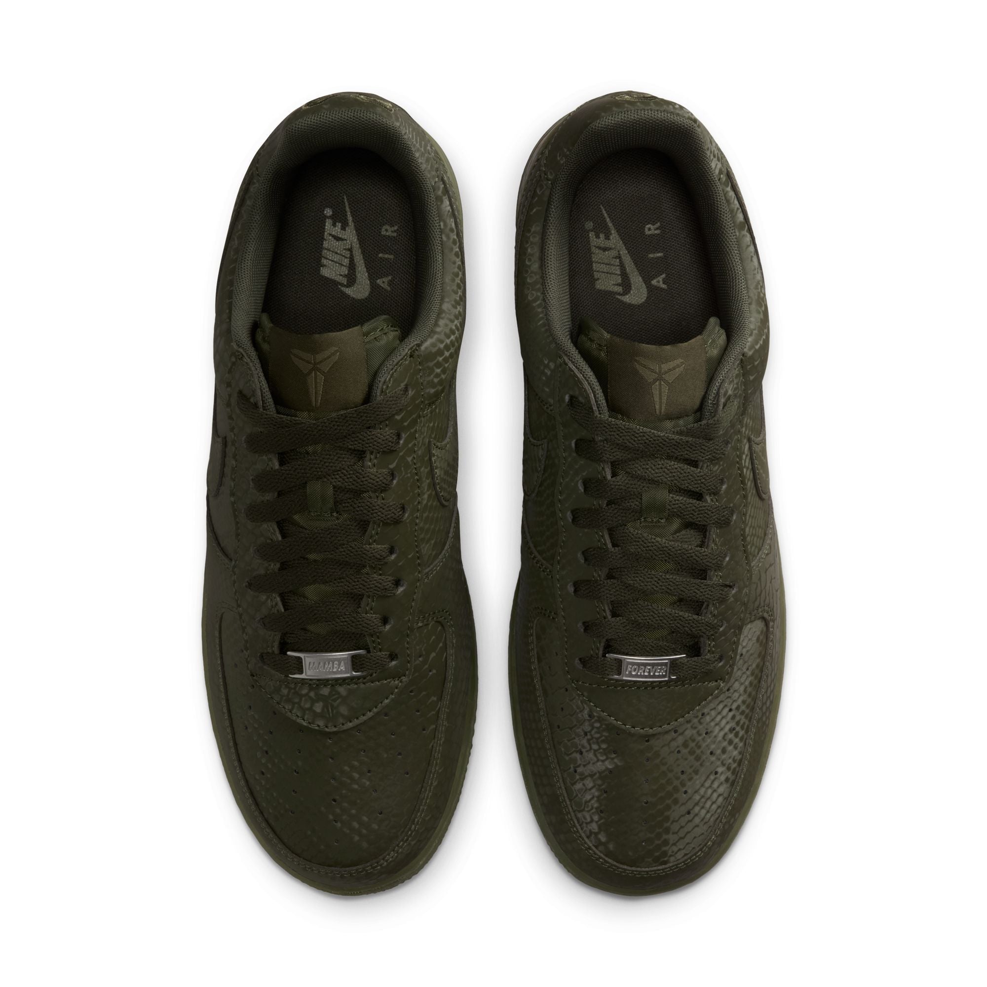 Nike Mens Kobe Air Force 1 Low - Cargo Khaki by Denim Exchange