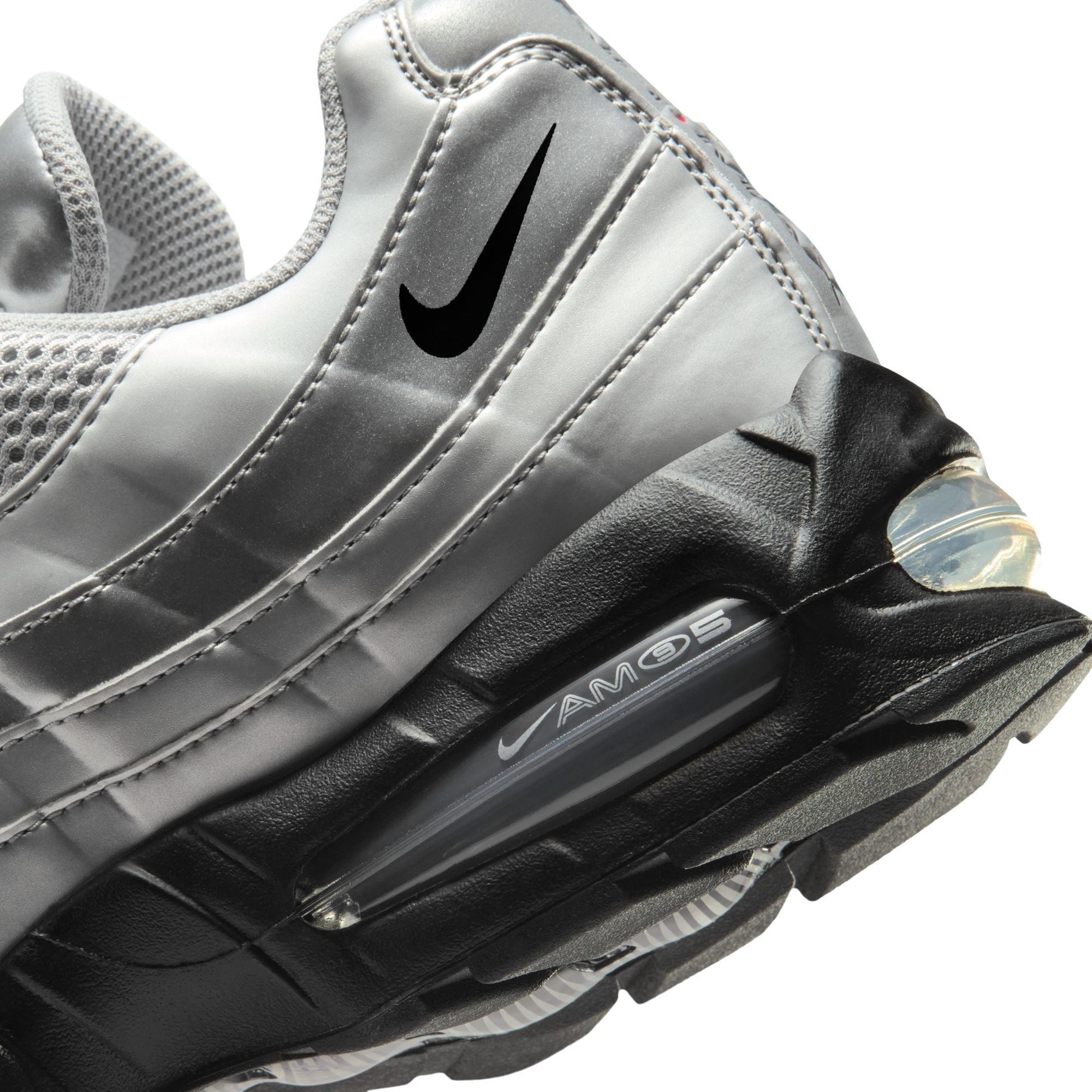 Nike Mens Air Max 95 - Metallic Silver by Denim Exchange