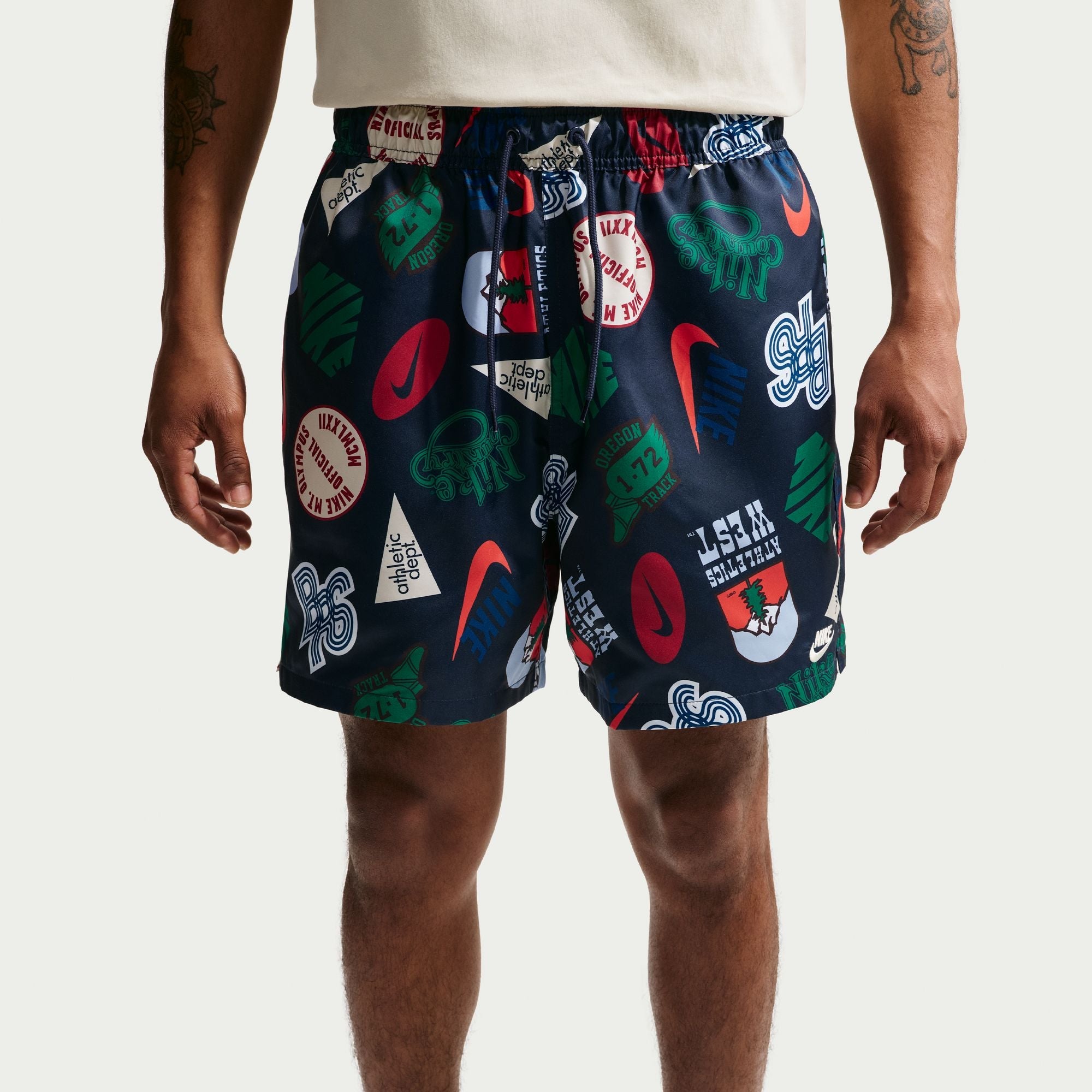 Nike Mens Sportswear Club Woven Shorts - Obsidian/Khaki by Denim Exchange