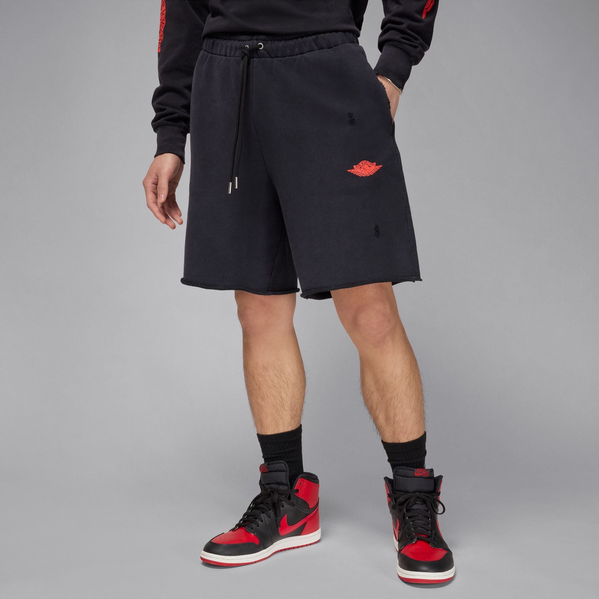 Air Jordan Mens Rare Air Shorts- Black by Denim Exchange