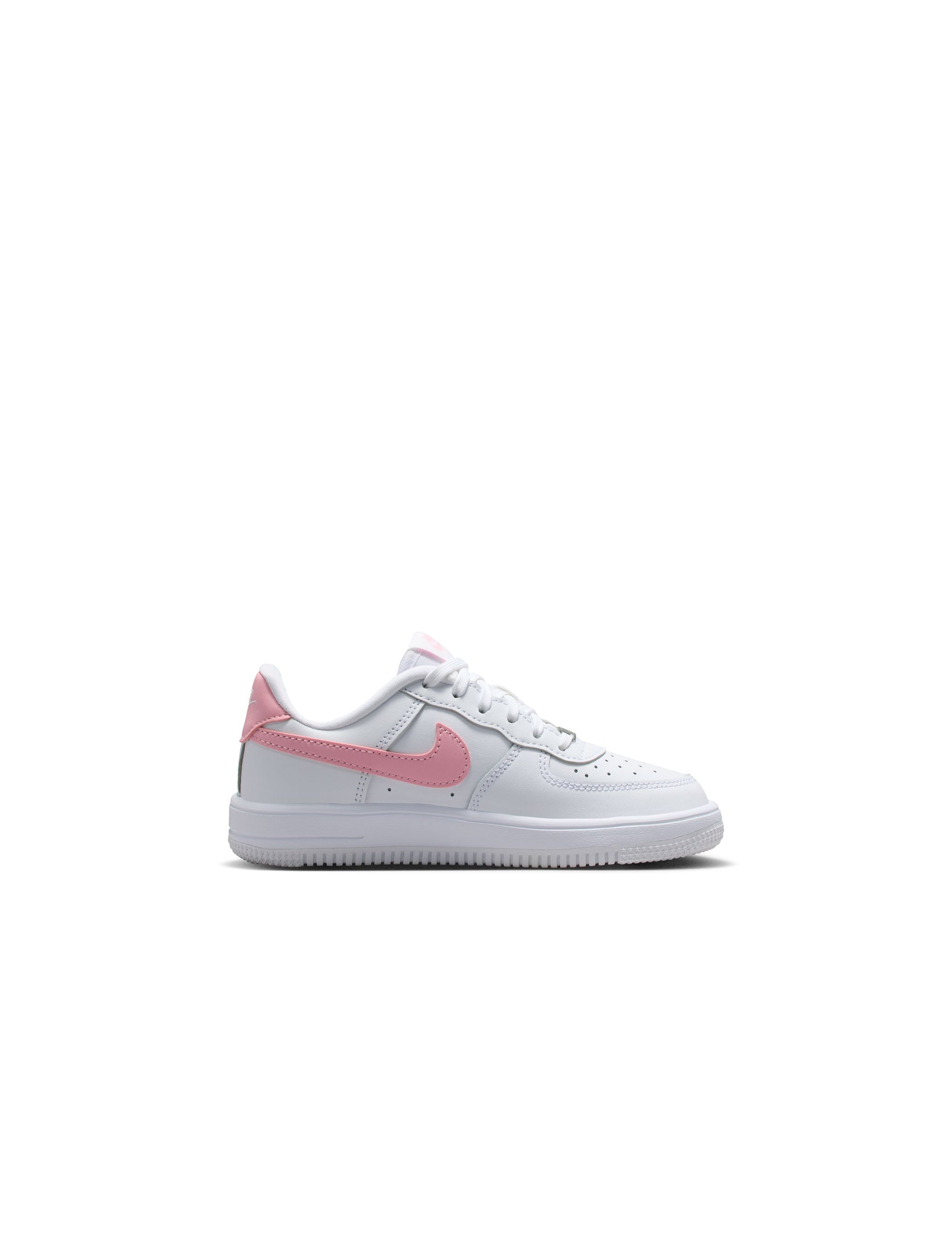 Nike (PS) Force 1 Low - White/Soft Pink by Denim Exchange