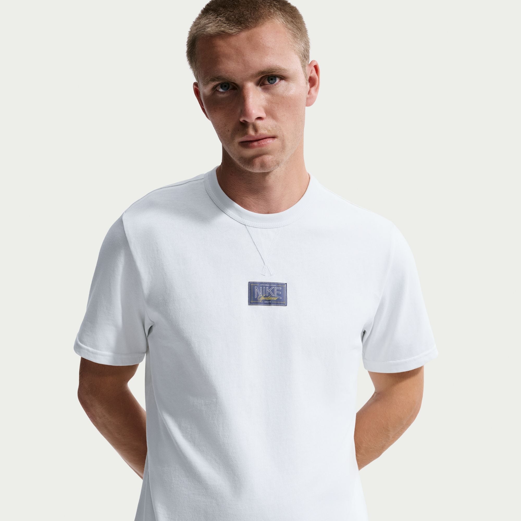 Nike Mens Sportswear Premium Essentials Tee - Summit White by Denim Exchange