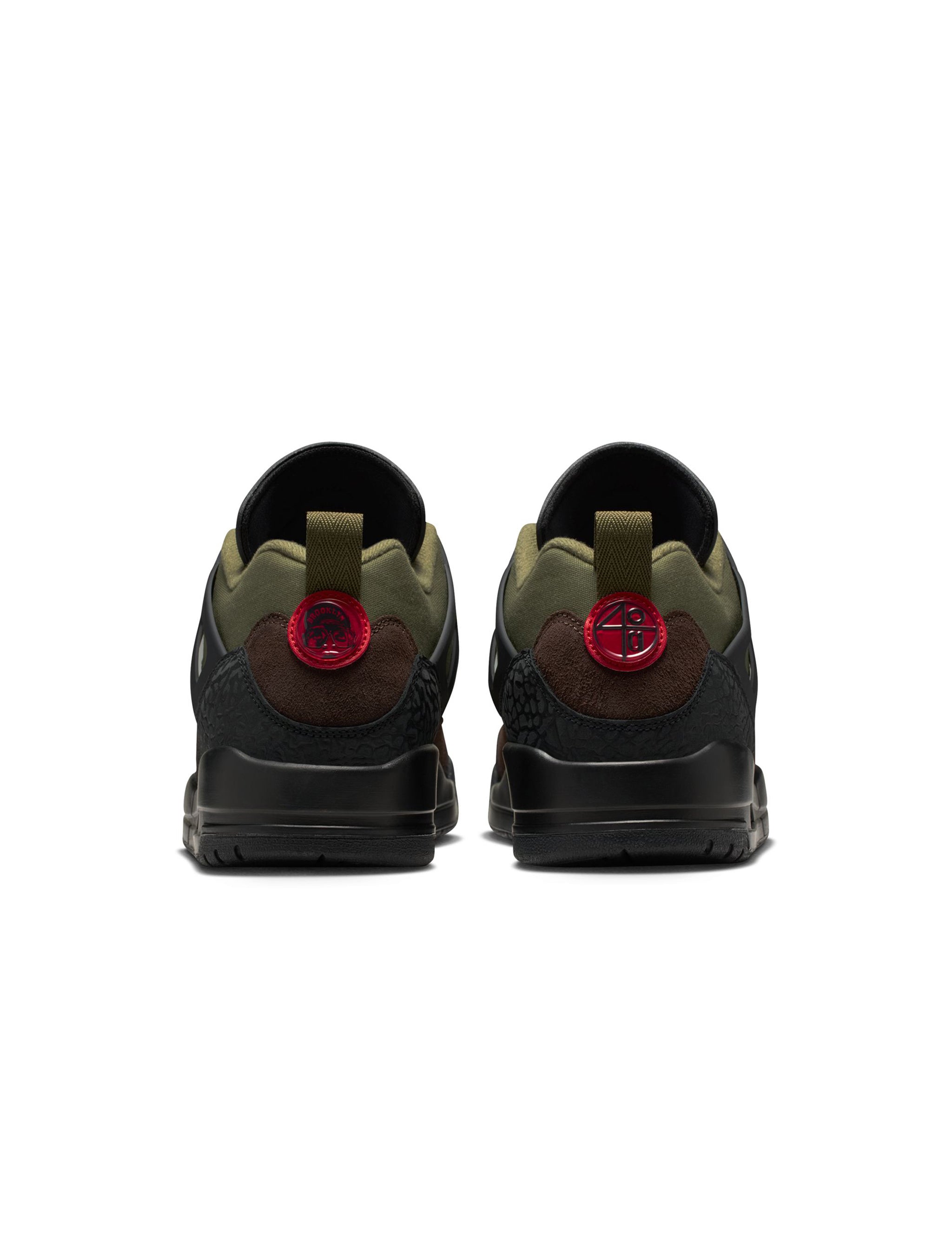 Air Jordan Mens Spizike Low - Medium Olive by Denim Exchange