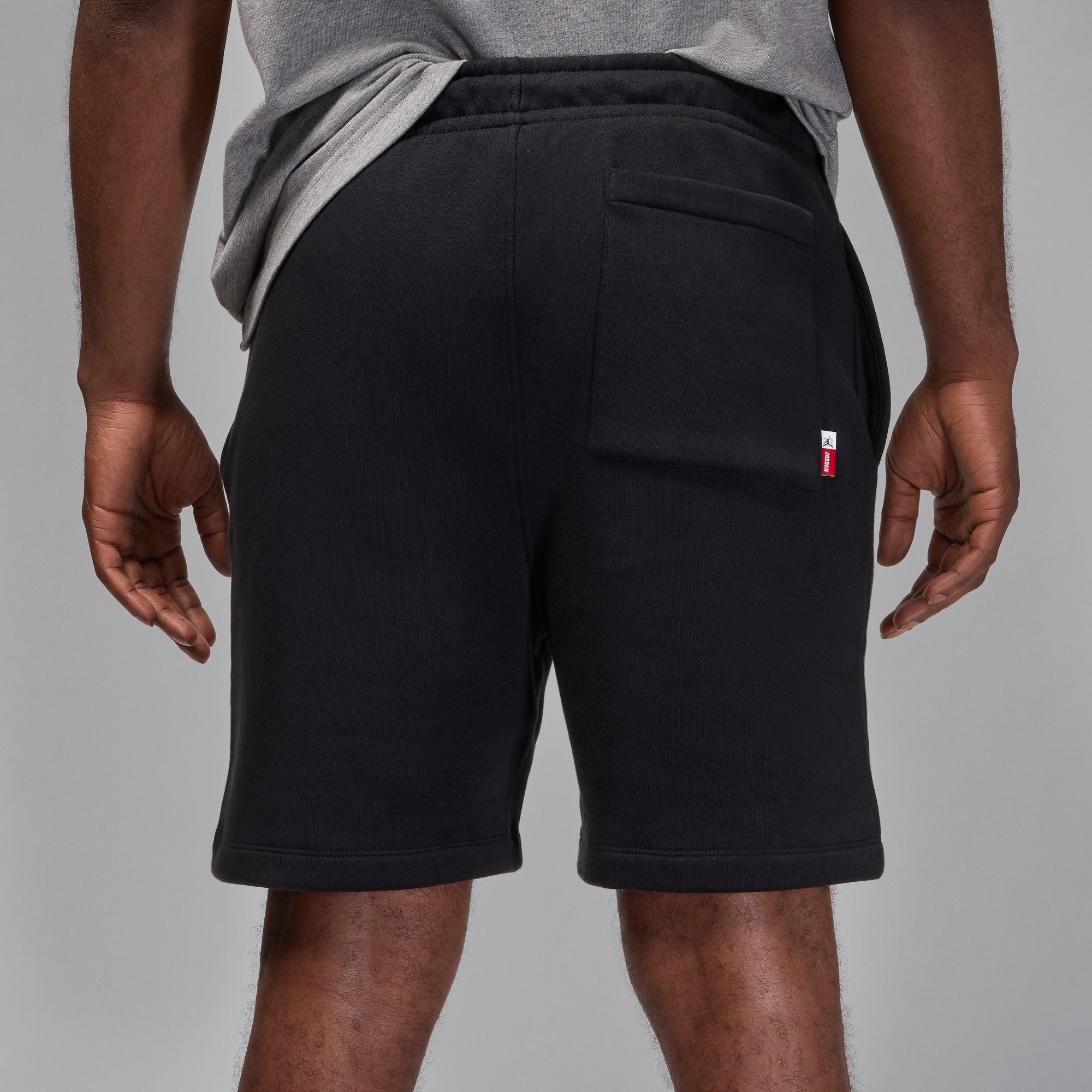 Air Jordan Mens Brooklyn Fleece Shorts - Black by Denim Exchange