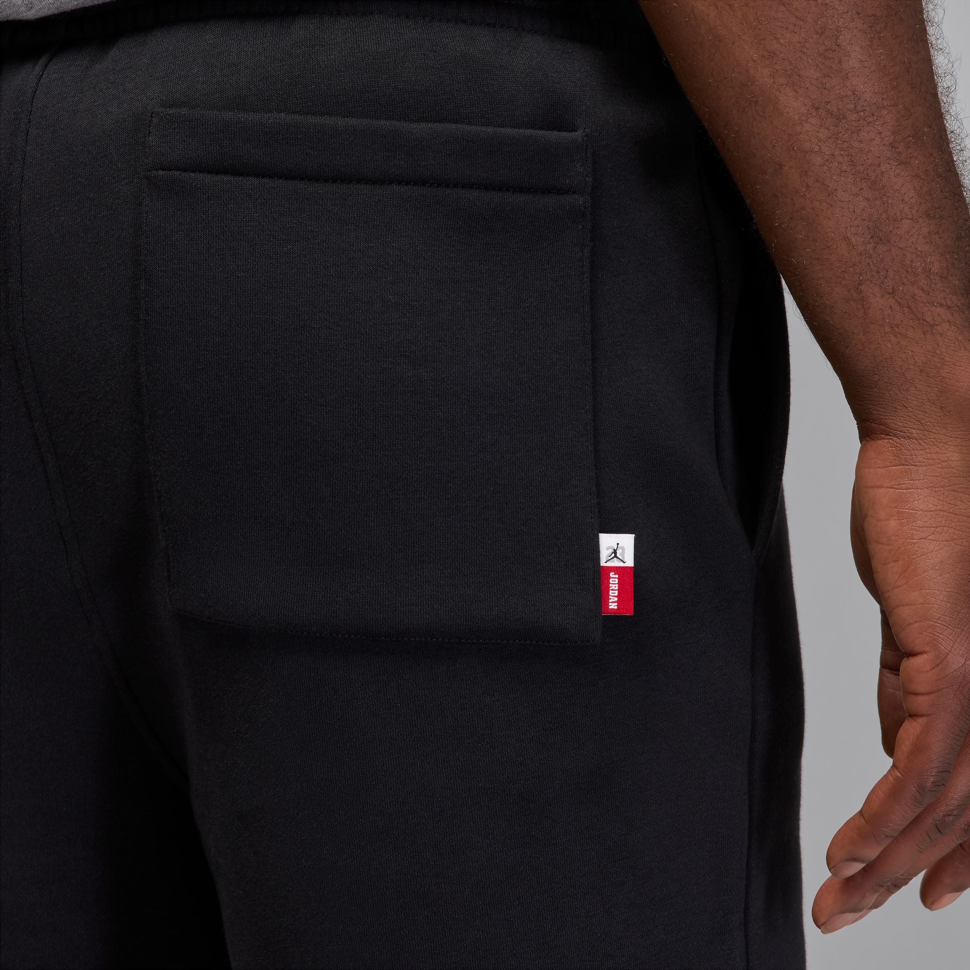 Air Jordan Mens Brooklyn Fleece Shorts - Black by Denim Exchange