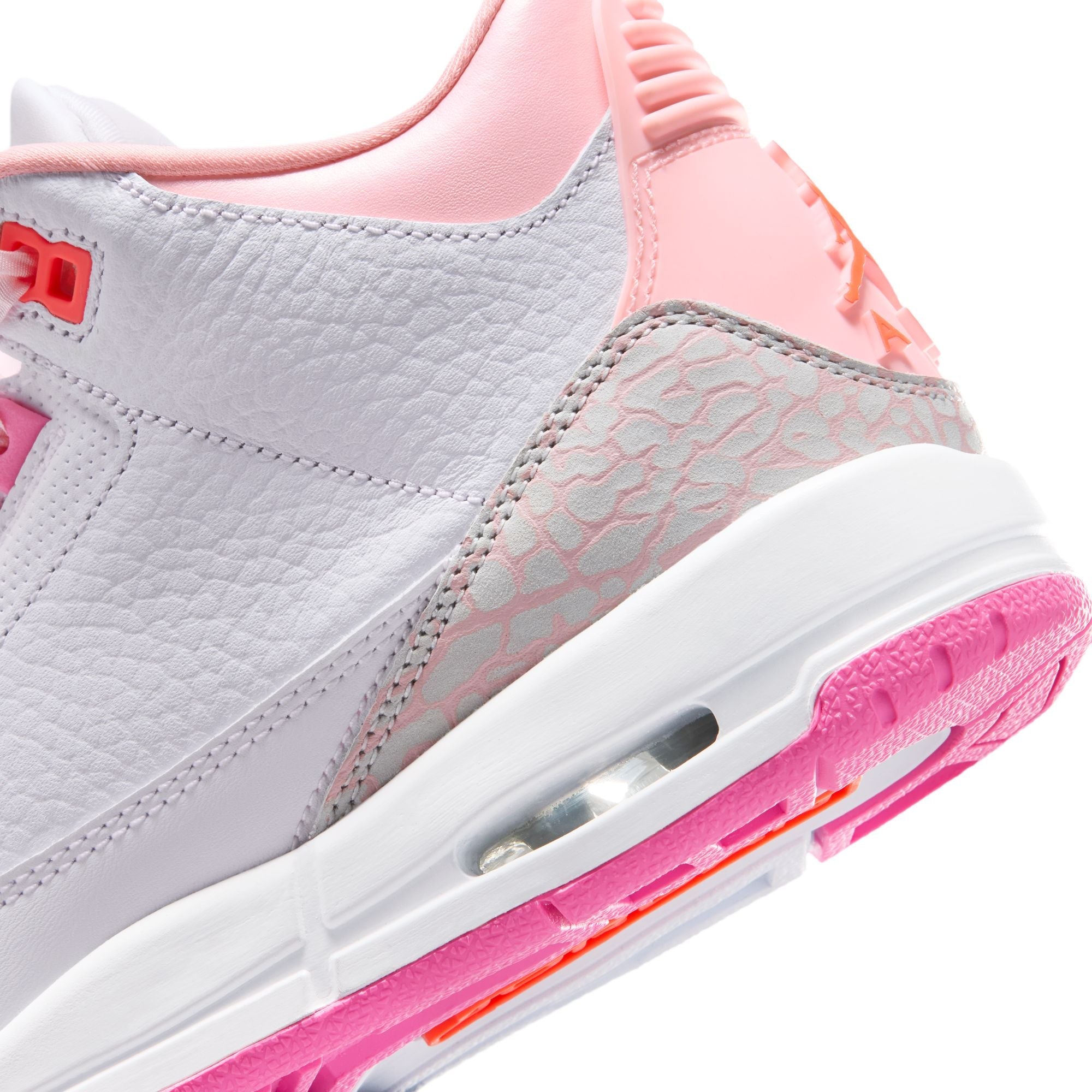 Air Jordan Big Kids 3 Retro - Spring Flowers by Denim Exchange