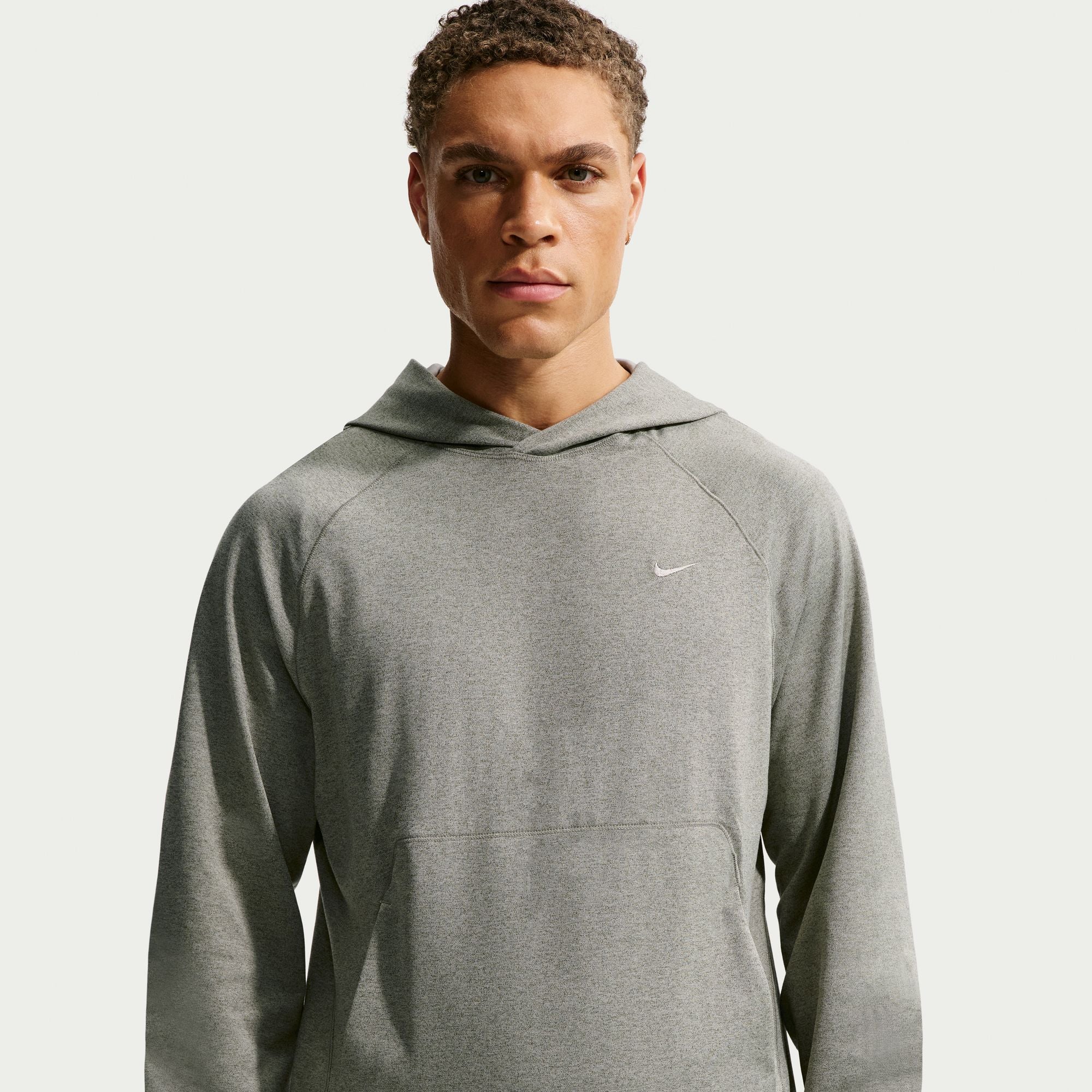 Nike Mens Primary NanoKnit Dri-Fit Pullover Hoodie - Green by Denim Exchange