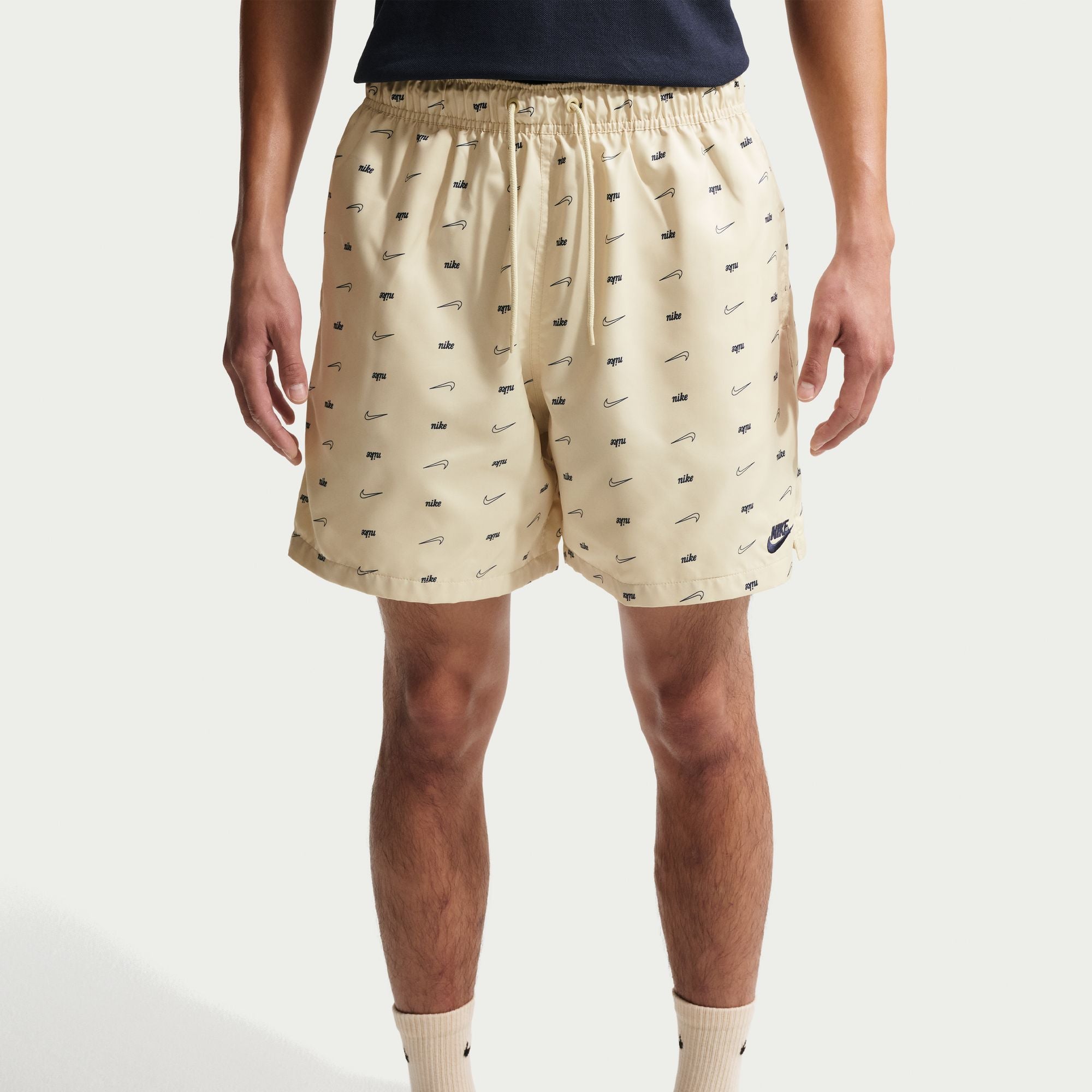 Nike Mens Sportswear Club Woven Shorts - Light Khaki by Denim Exchange
