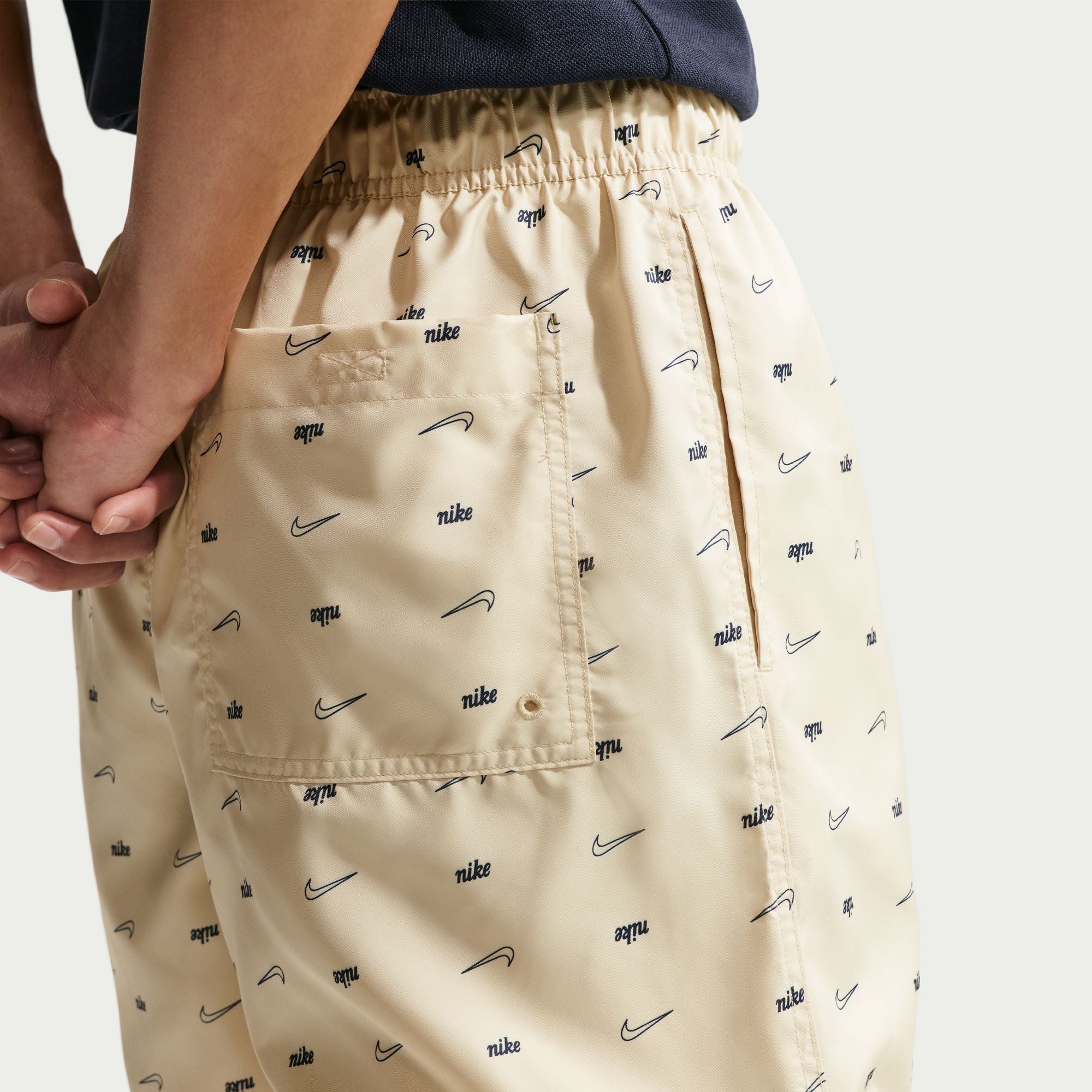 Nike Mens Sportswear Club Woven Shorts - Light Khaki by Denim Exchange