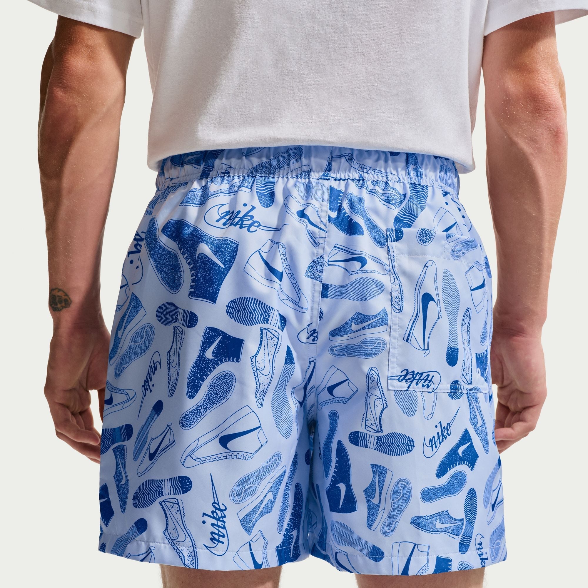 Nike Mens Sportswear Club Woven Shorts - Hydrogen Blue by Denim Exchange