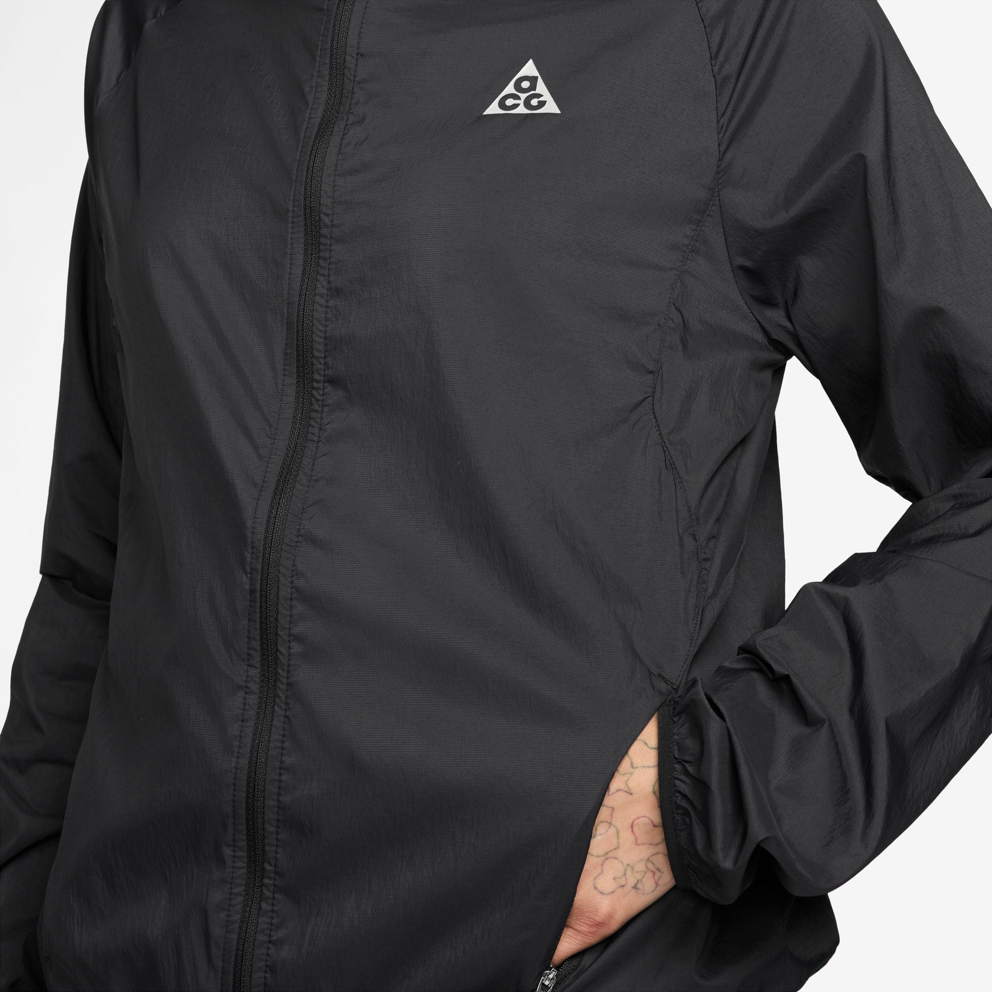 Nike Womens ACG Repel Running Jacket - Black by Denim Exchange