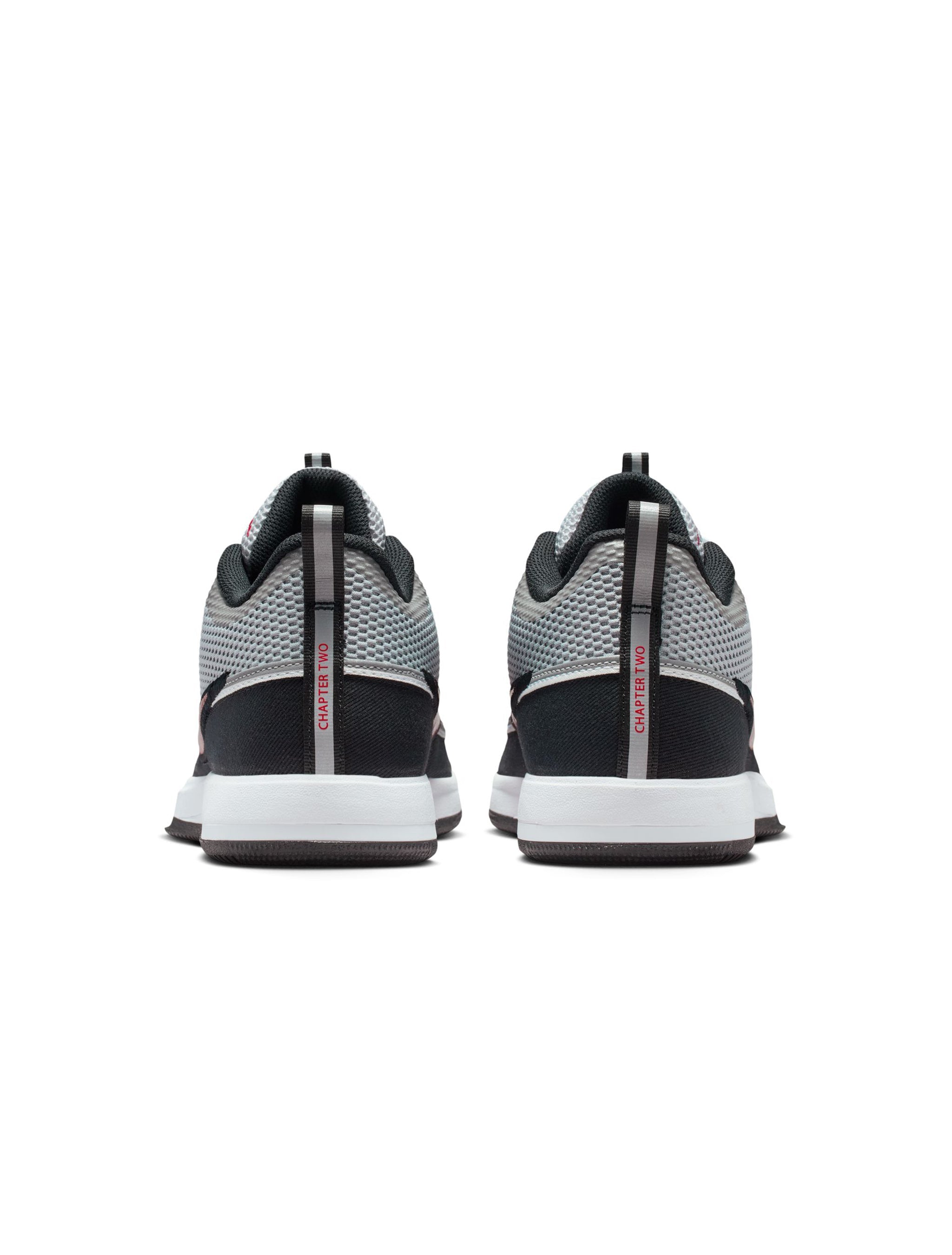 Nike Mens Book 2 Spiridon - Metallic Silver by Denim Exchange
