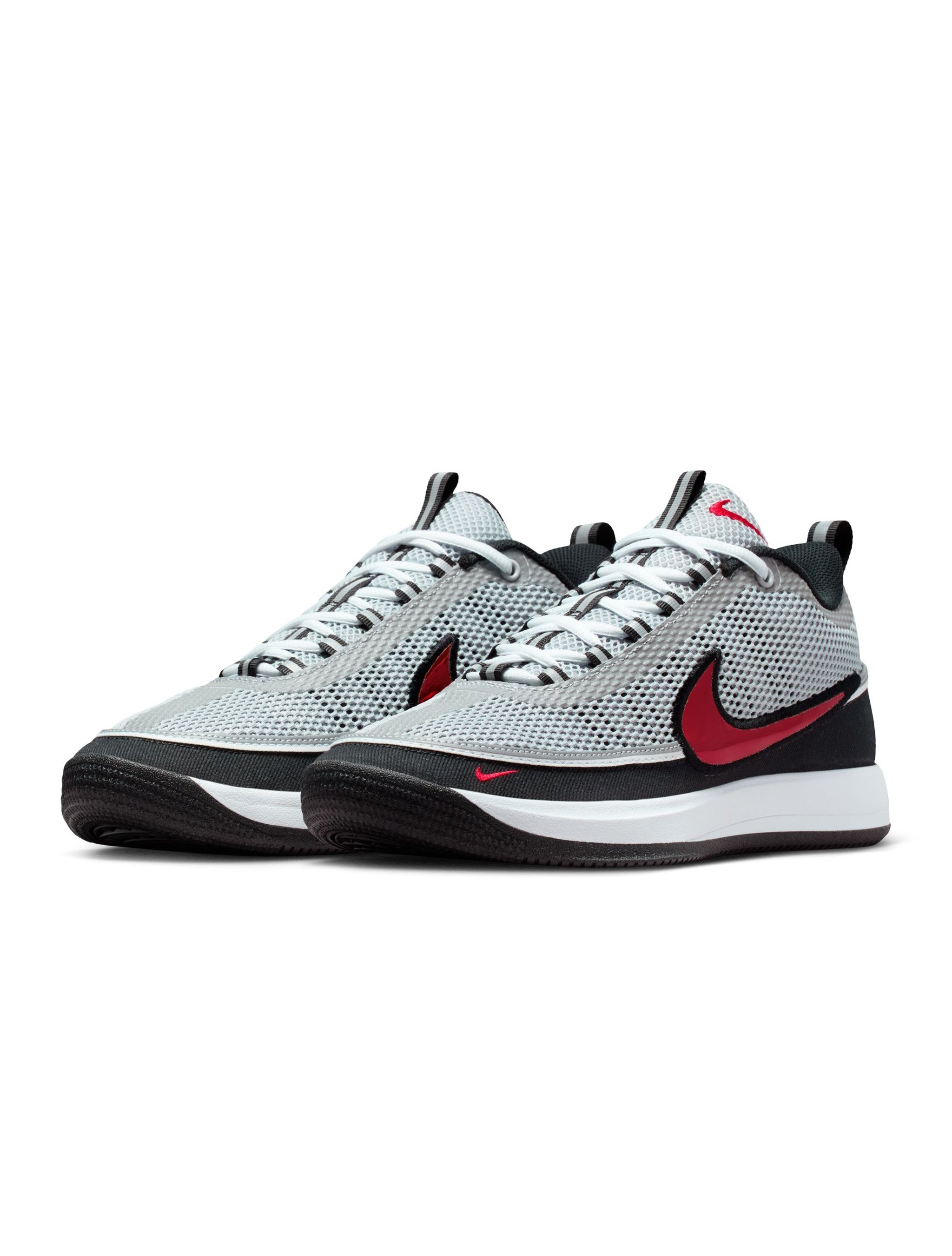 Nike Mens Book 2 Spiridon - Metallic Silver by Denim Exchange