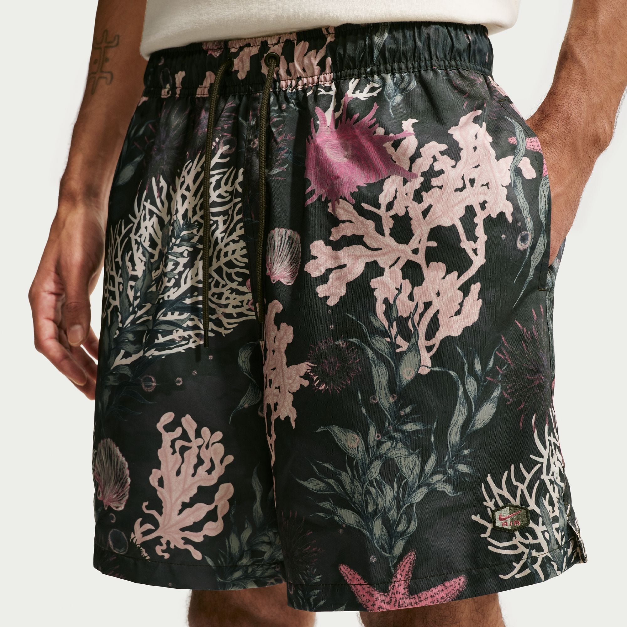Nike Mens Club Flow Shorts - Sequoia by Denim Exchange