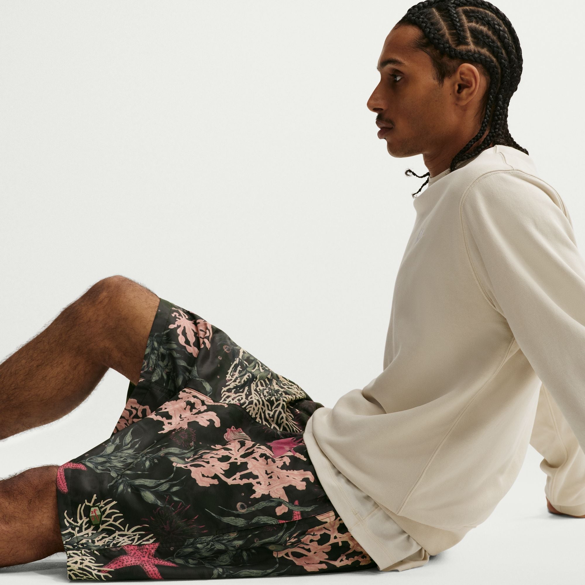 Nike Mens Club Flow Shorts - Sequoia by Denim Exchange
