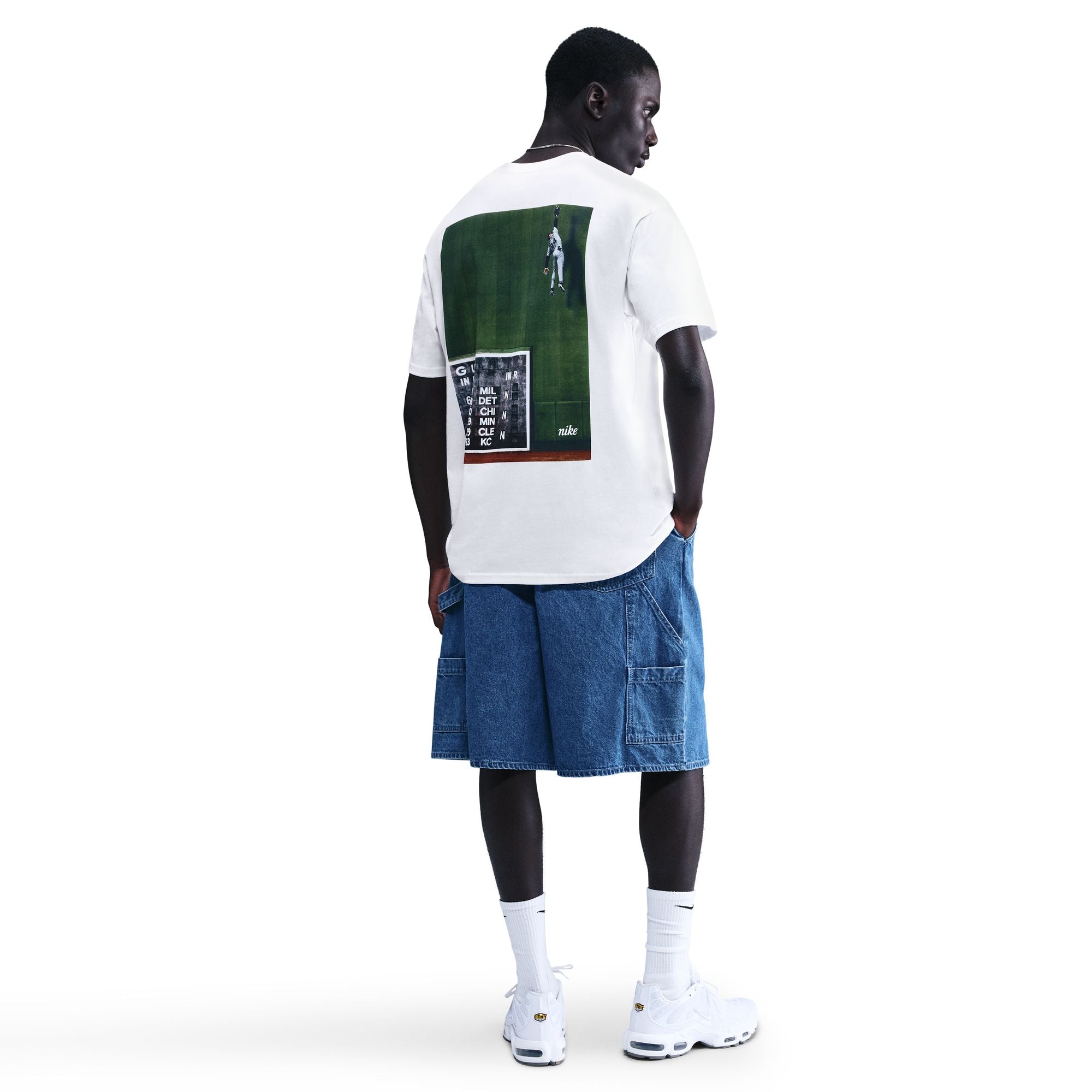 Nike Mens Max90 Tee - White by Denim Exchange
