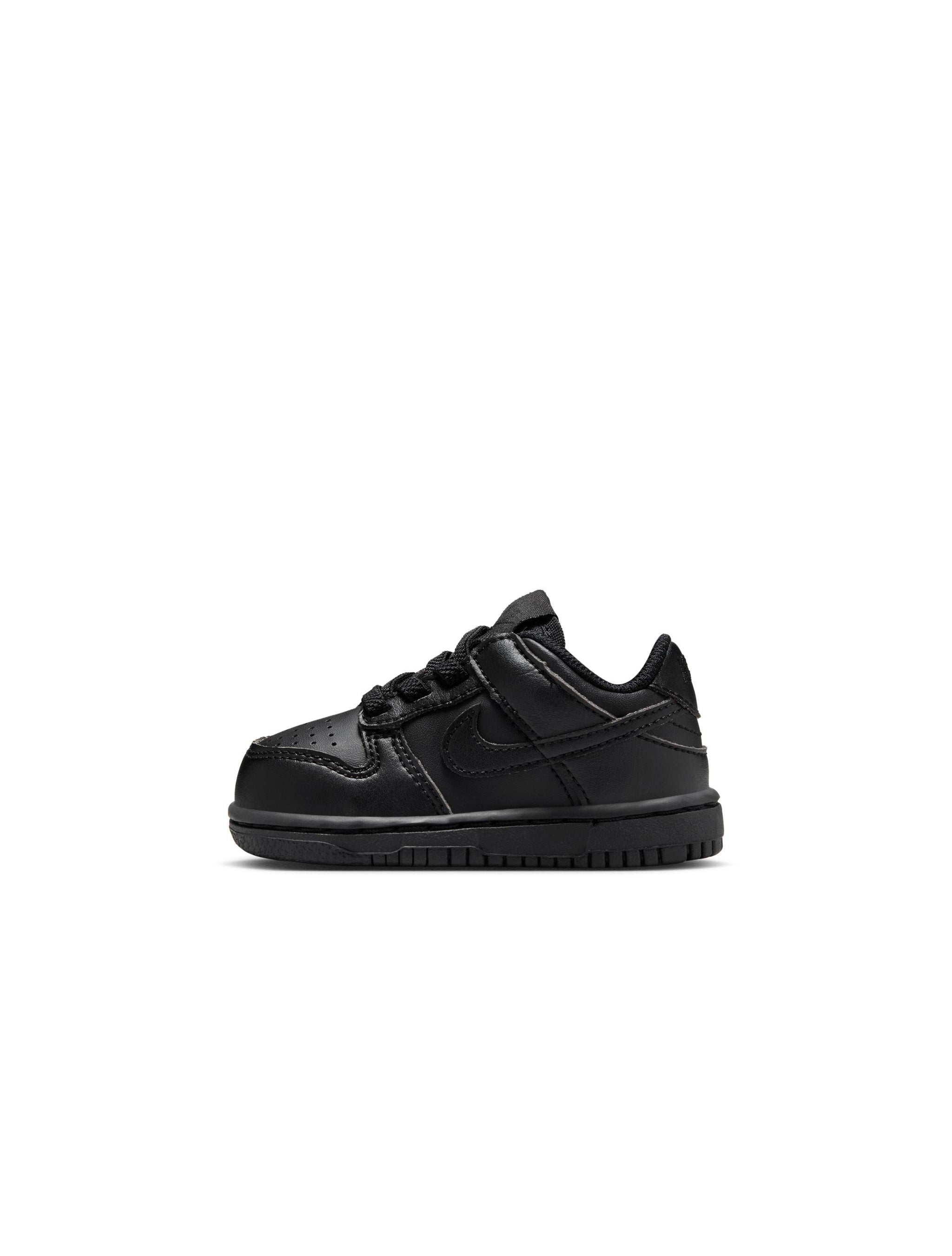 Nike (TD) Dunk Low - Triple Black by Denim Exchange