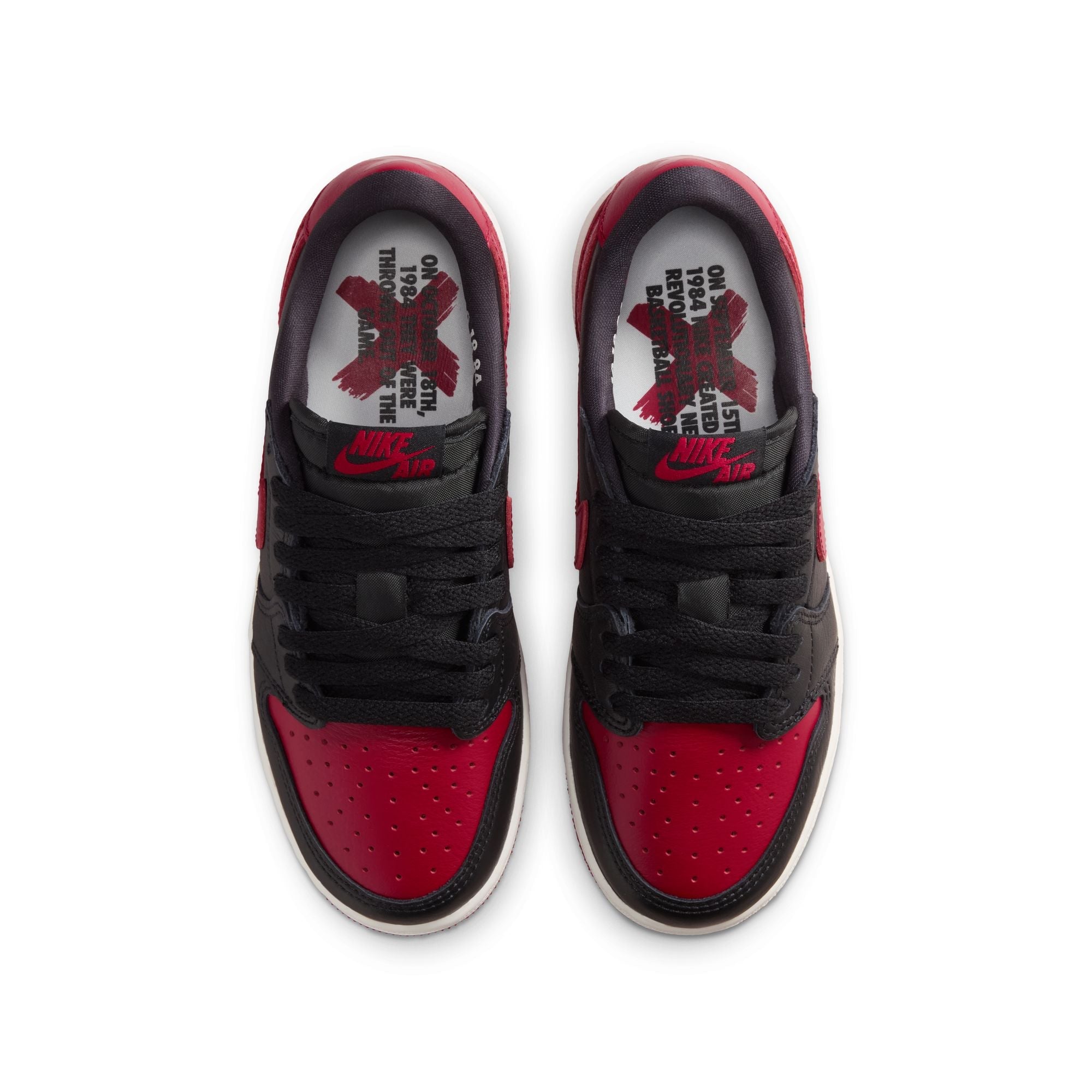 Air Jordan Big Kids 1 Retro Low OG - Banned by Denim Exchange