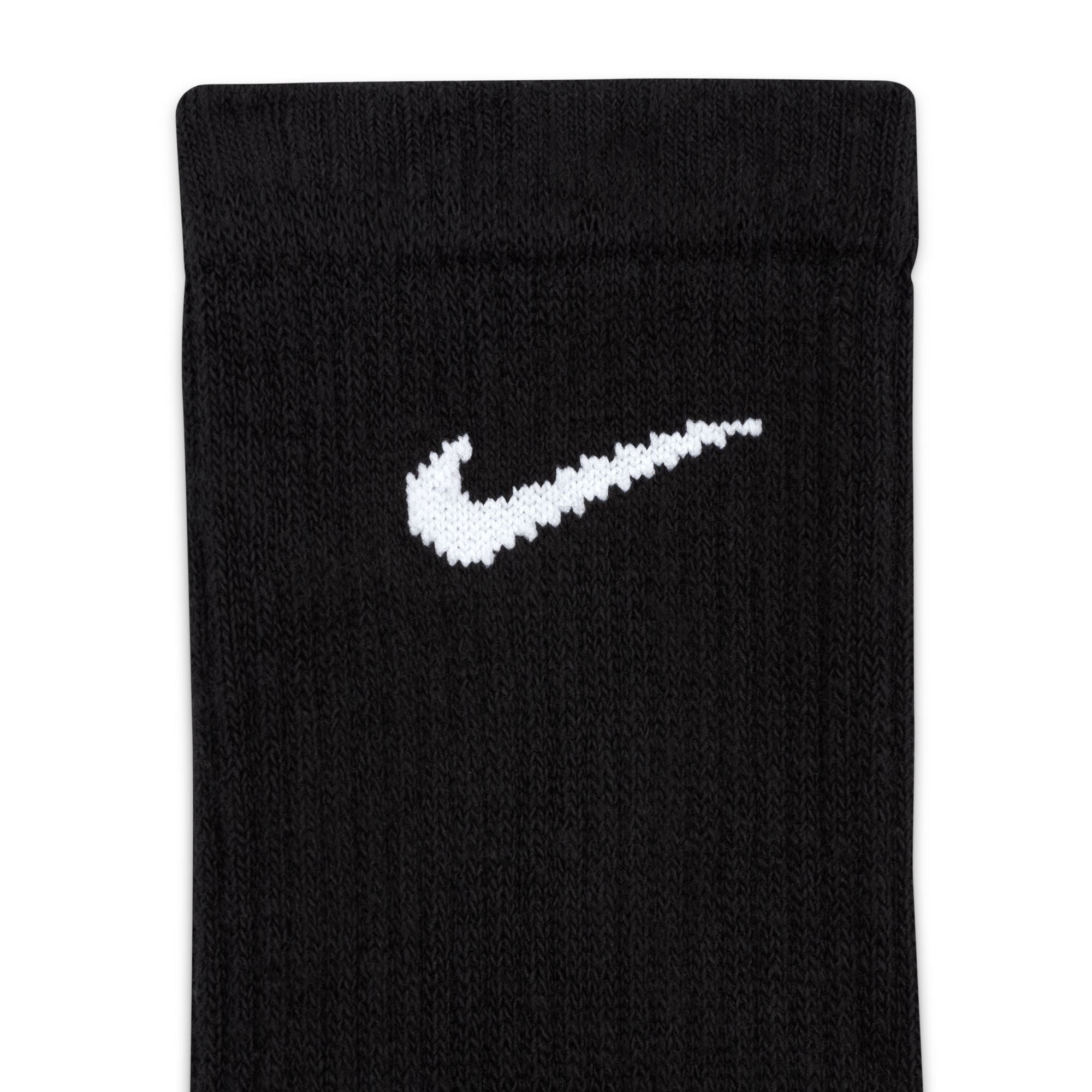 Nike 3-Pack Everyday Plus Cushioned Socks - Black by Denim Exchange