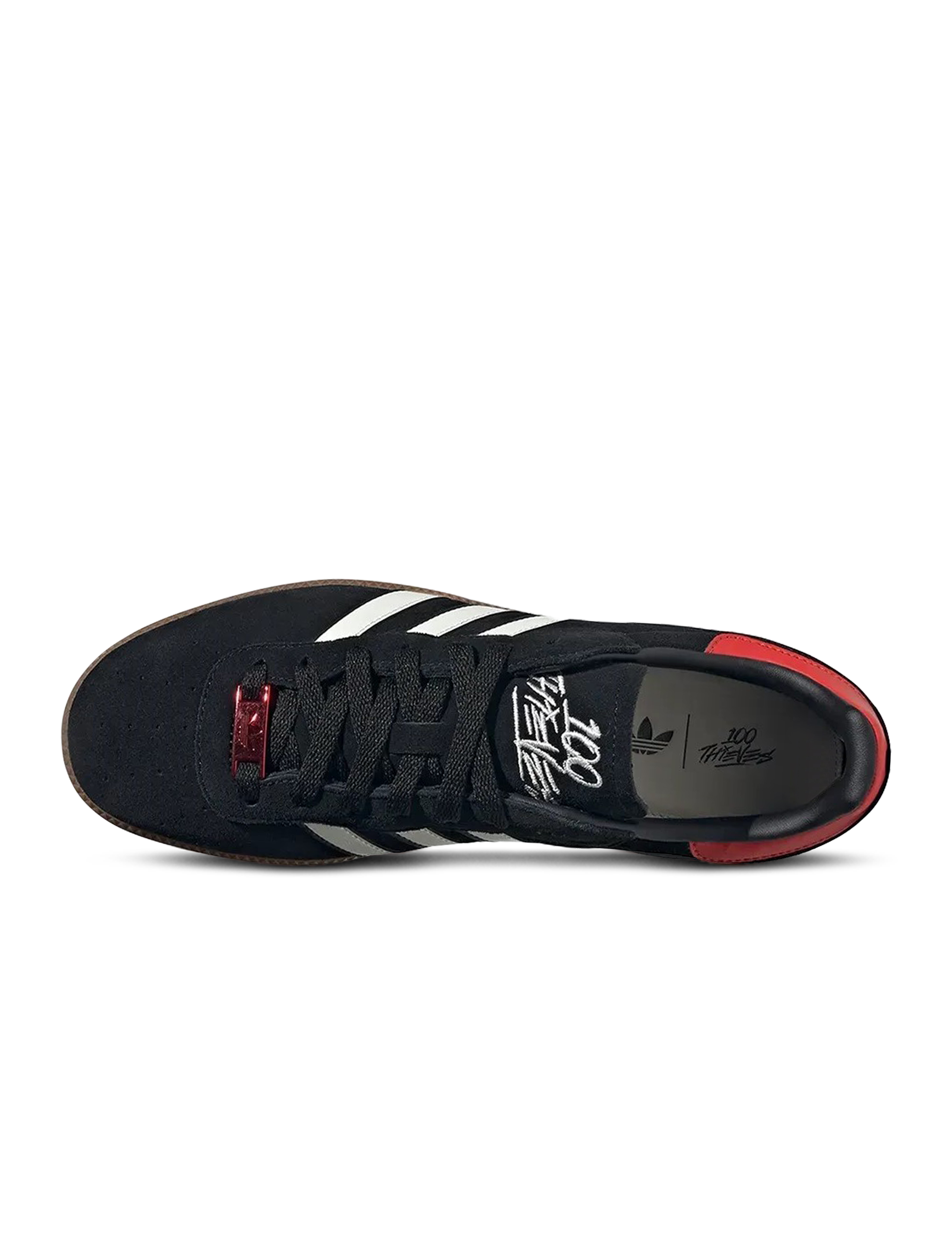 Adidas 100 Thieves Palos Hills - Carbon/Cream White by Denim Exchange