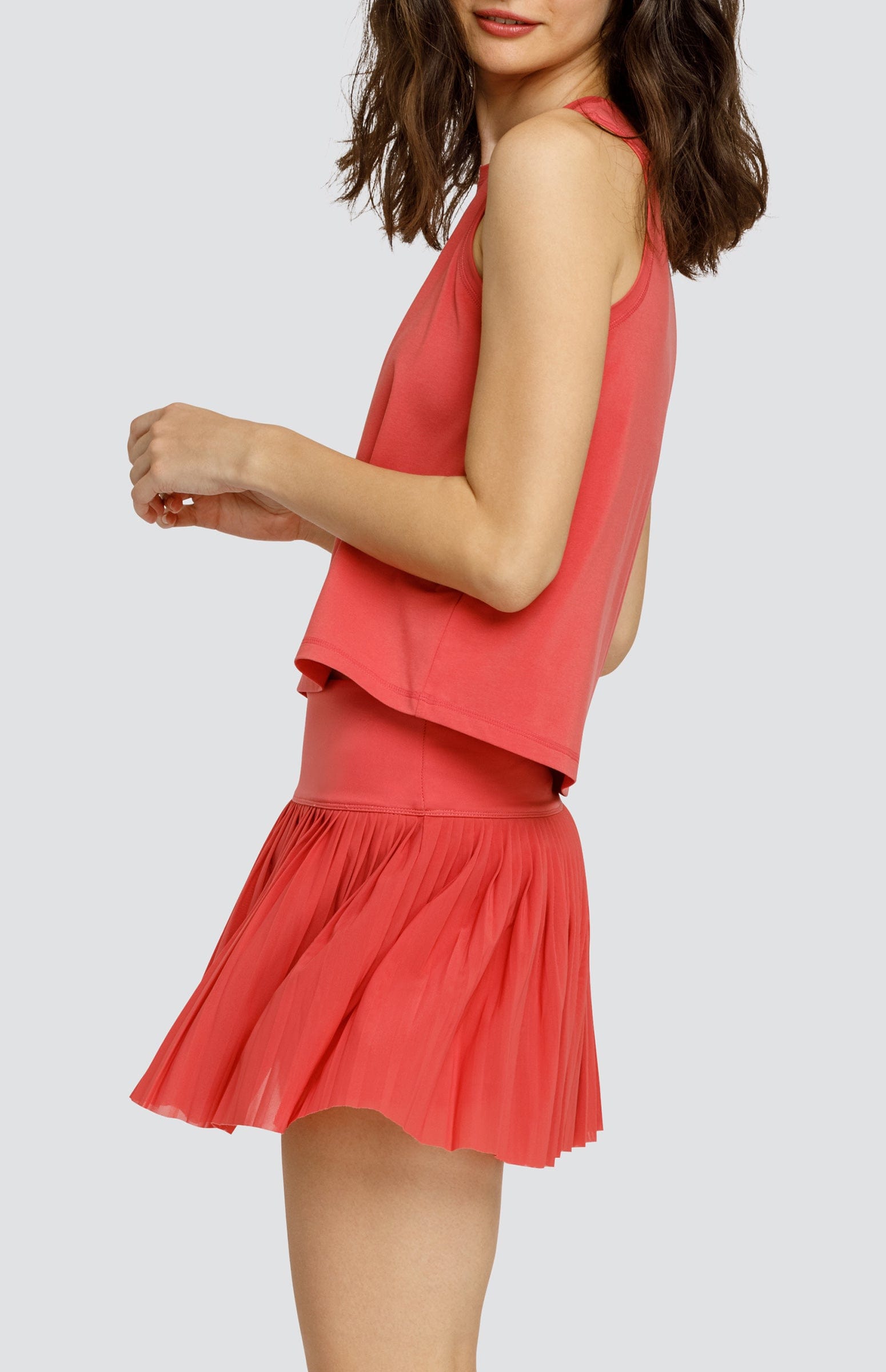 Machli Tank - Cherry Rose DestGlow