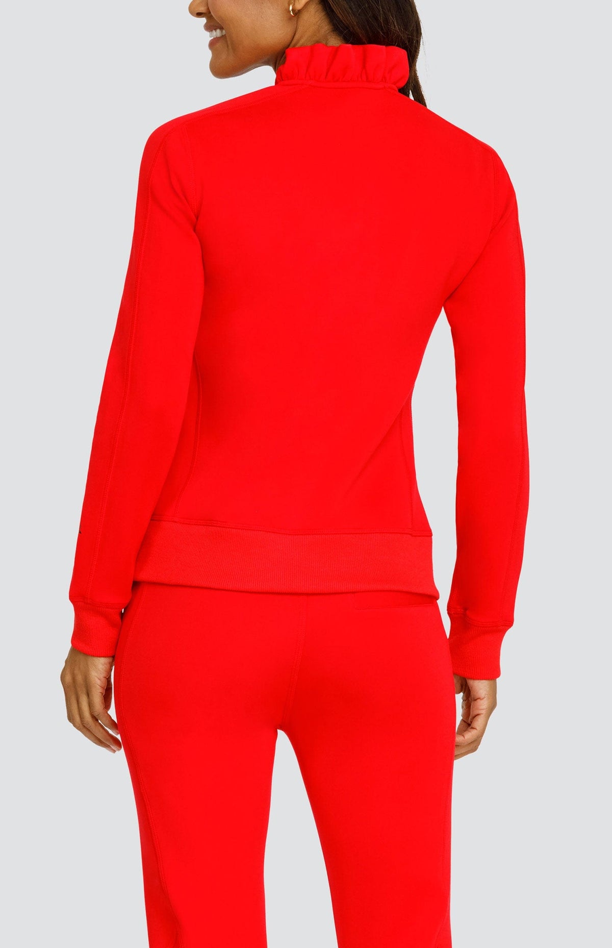 Condoleezza Dahlia Red Pullover DestGlow