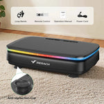 MERACH LED Vibration Plate Platform – Whole Body Workout & Lymphatic Drainage Machine
