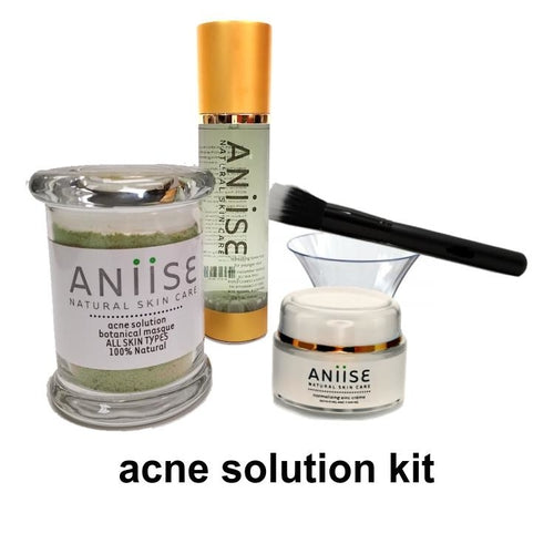 Acne Solution Kit for Face - 3-Piece Treatment Set for Clear Skin