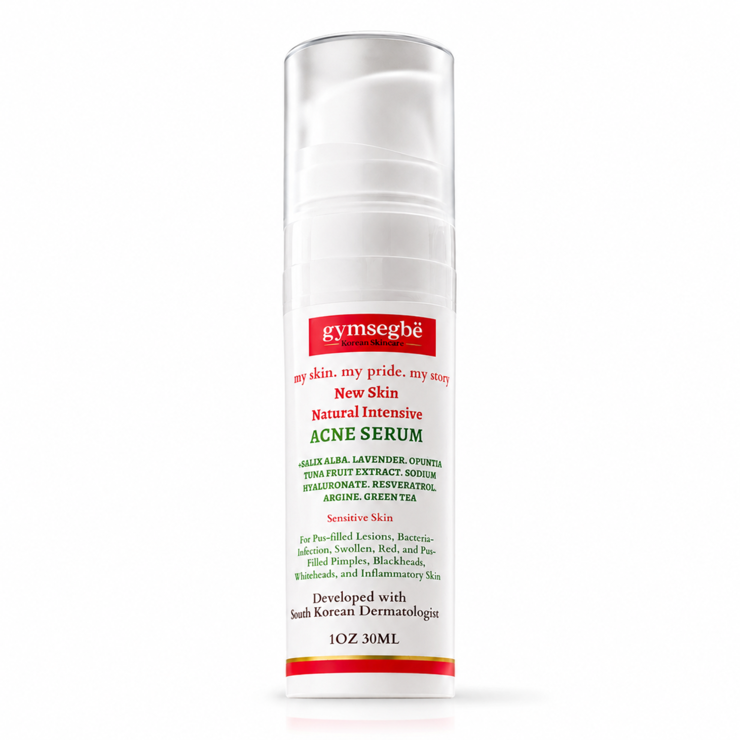 New Skin Natural Intensive Acne Serum by gymsegbë