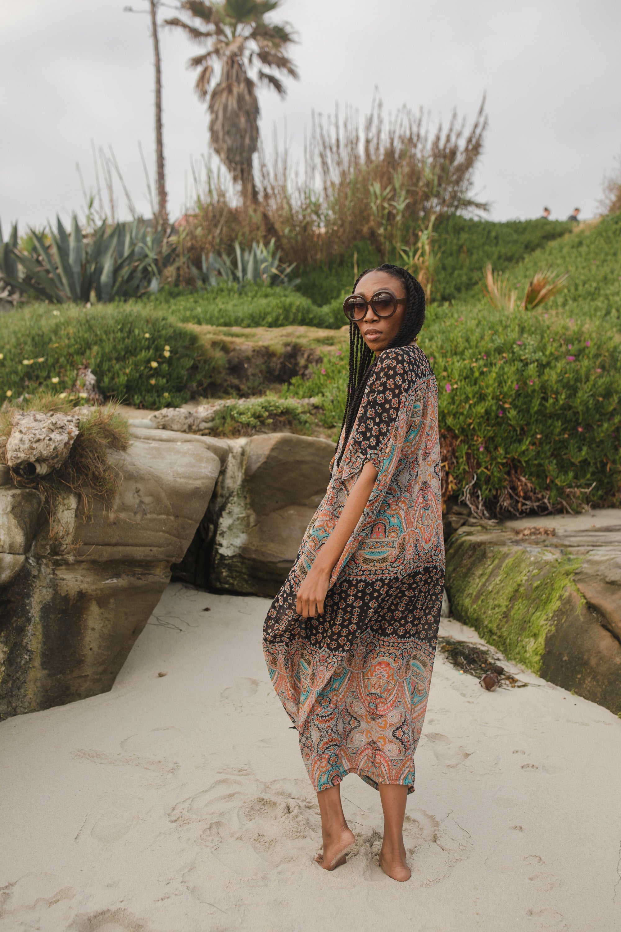 Actius Caftan Kaftan Dress in Taj by Jennafer Grace