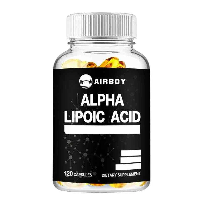 Alpha Lipoic Acid 600mg - for Brain and Heart Health, Relax Nervous System - 120 Capsules