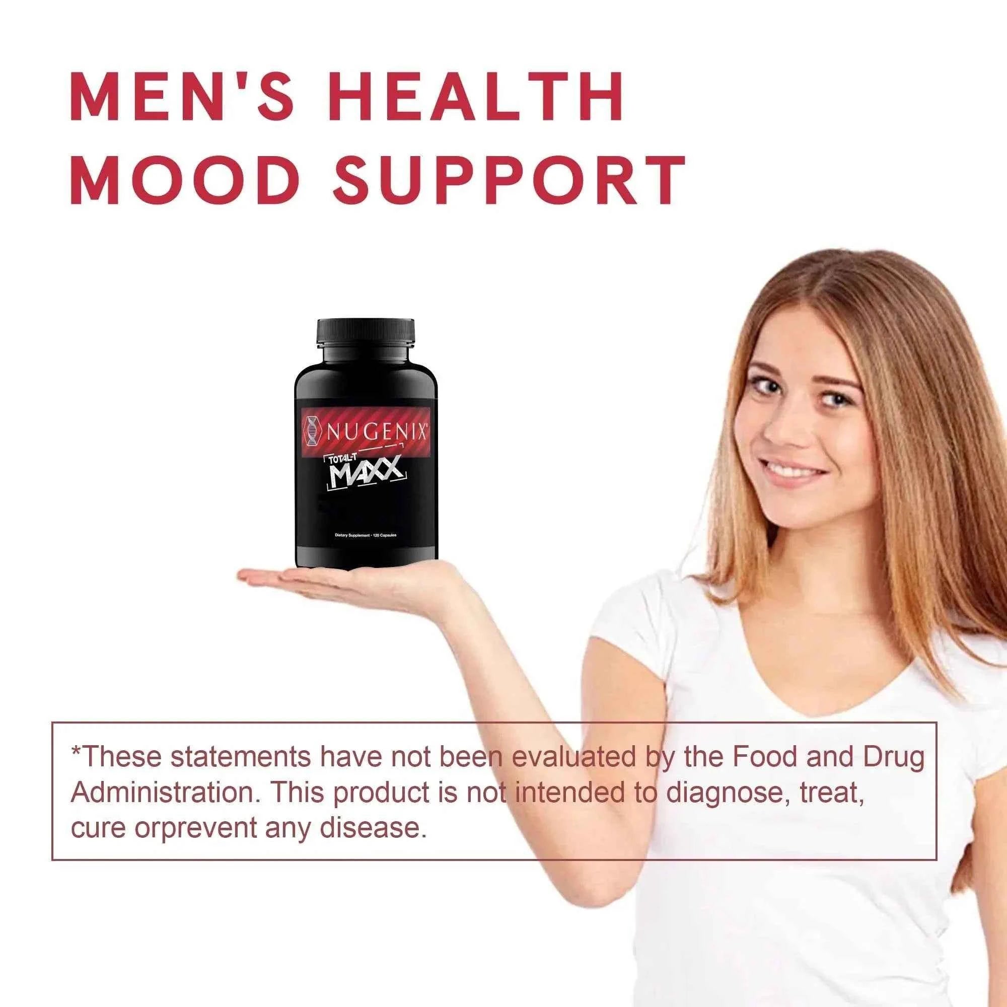 TOTAL-T MAXX - Ashwagandha, Muscle Health, Maximum Total Testosteron Boosting Formula - 120 Capsules