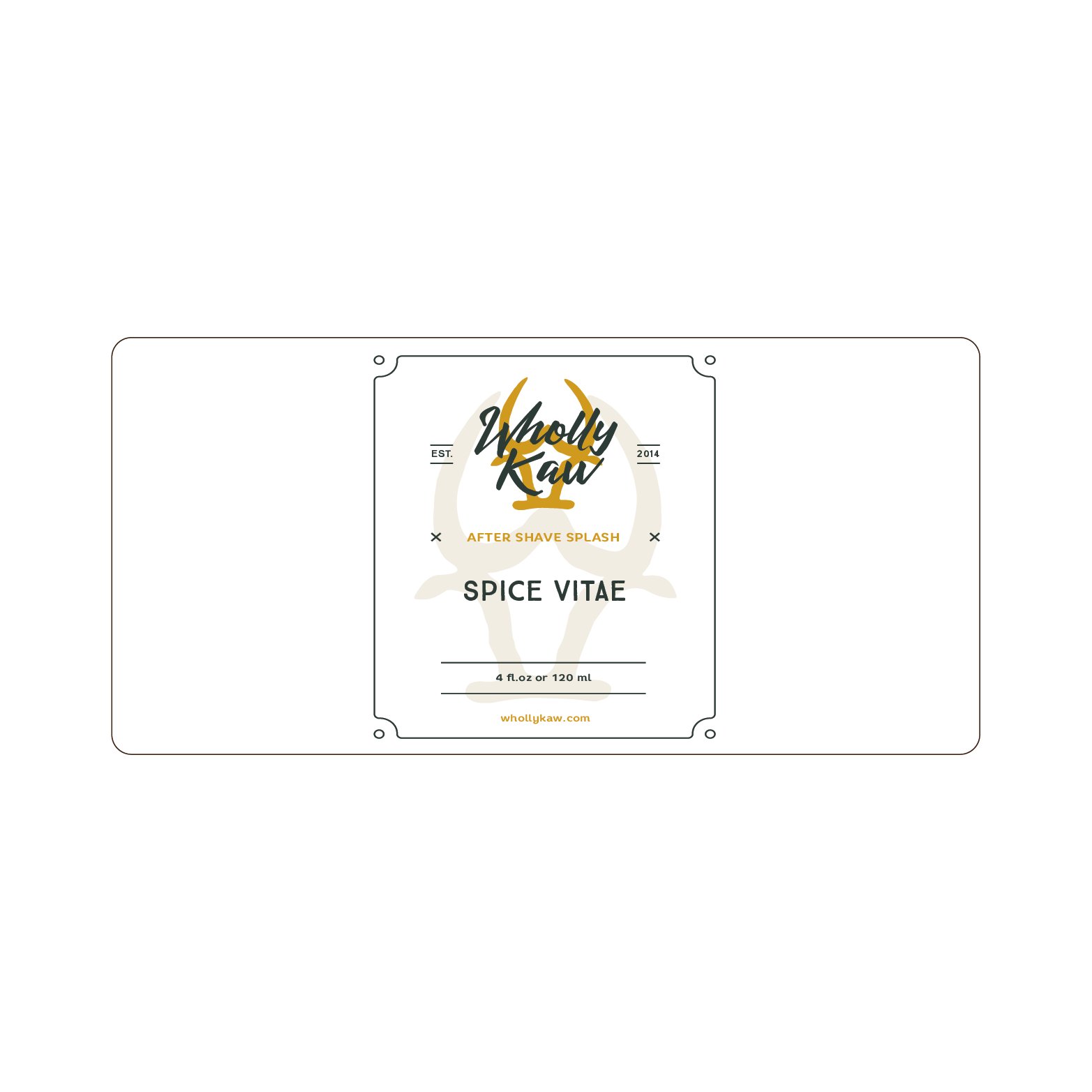 Wholly Kaw Spice Vitae Shaving Collection by Pasteur Pharmacy