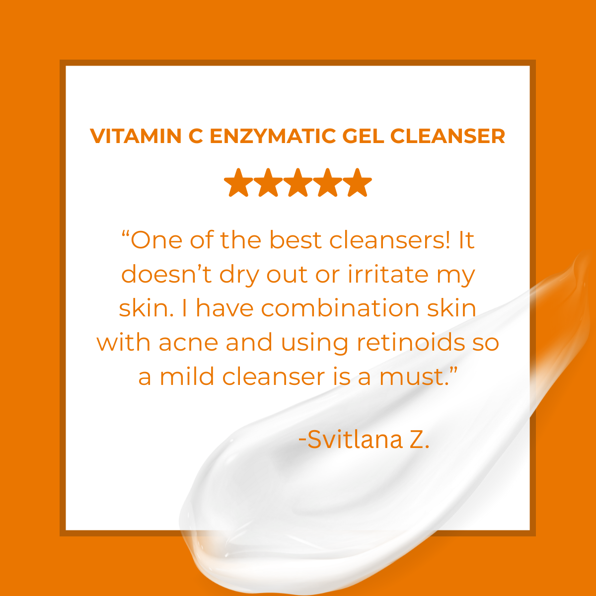 Vitamin C Enzymatic Gel Cleanser